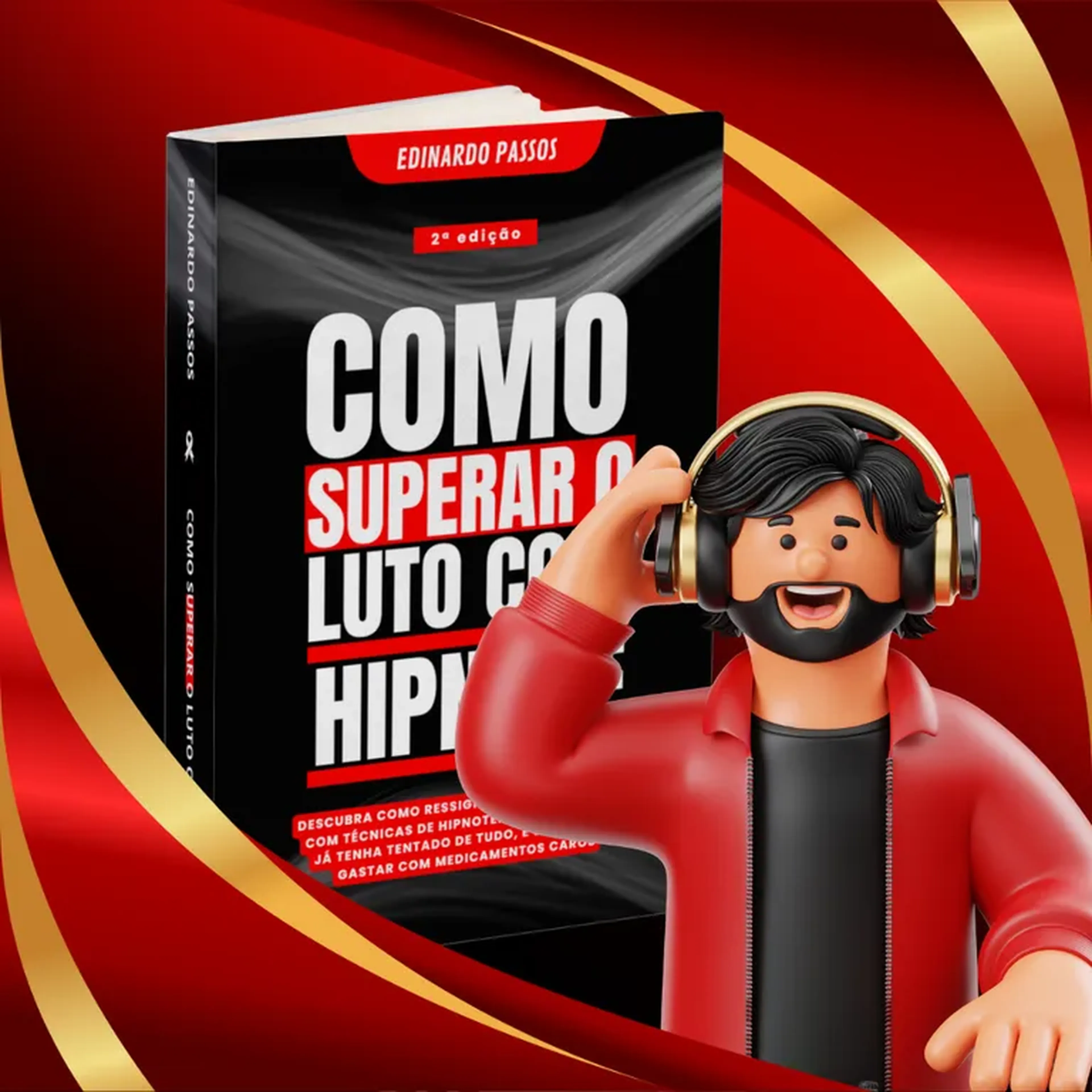 Audiolivro do Livro Como Superar o Luto com Hipnose imagem