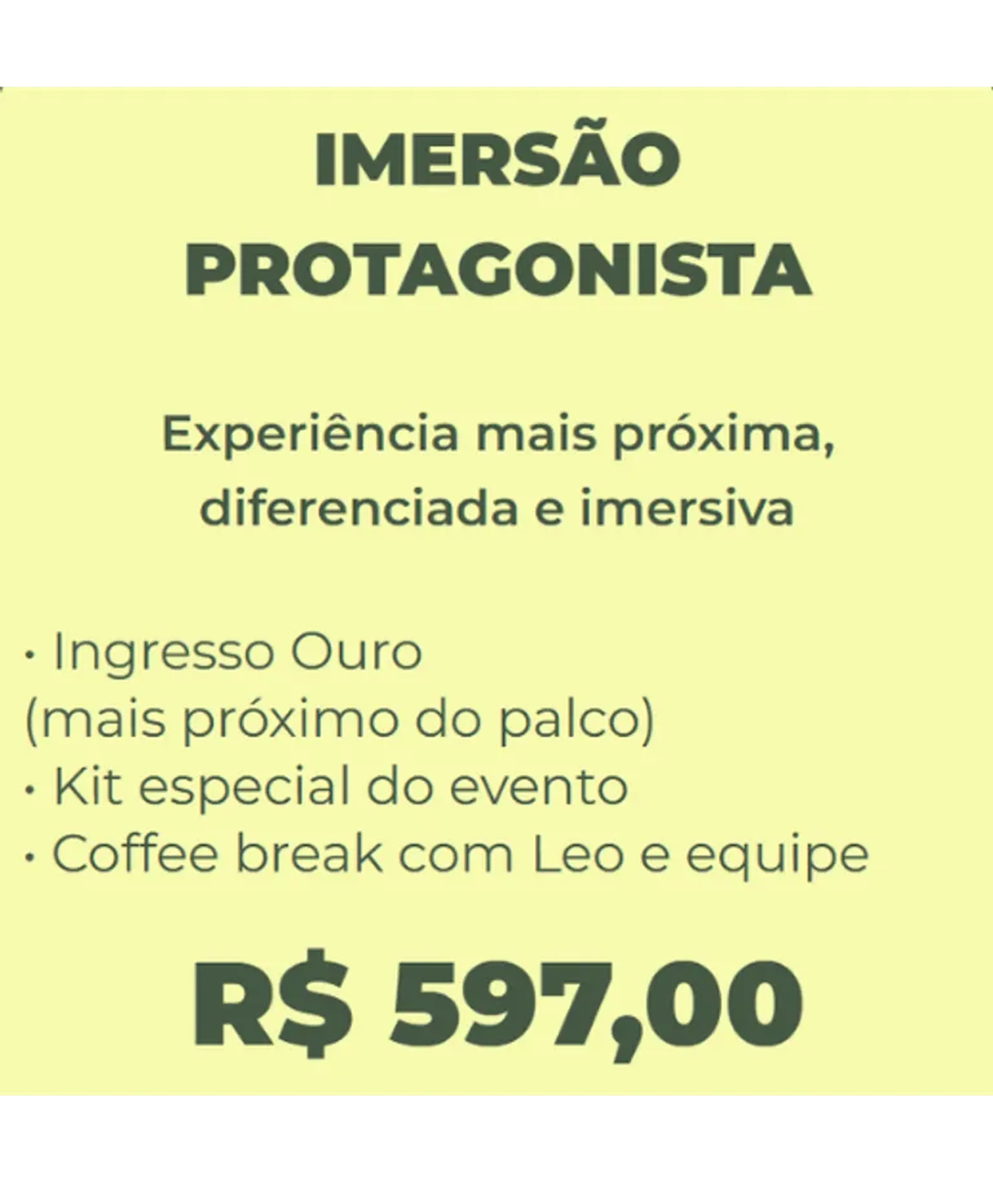 Protagonista - Workshop Autoestima e Inteligência Emocional imagem