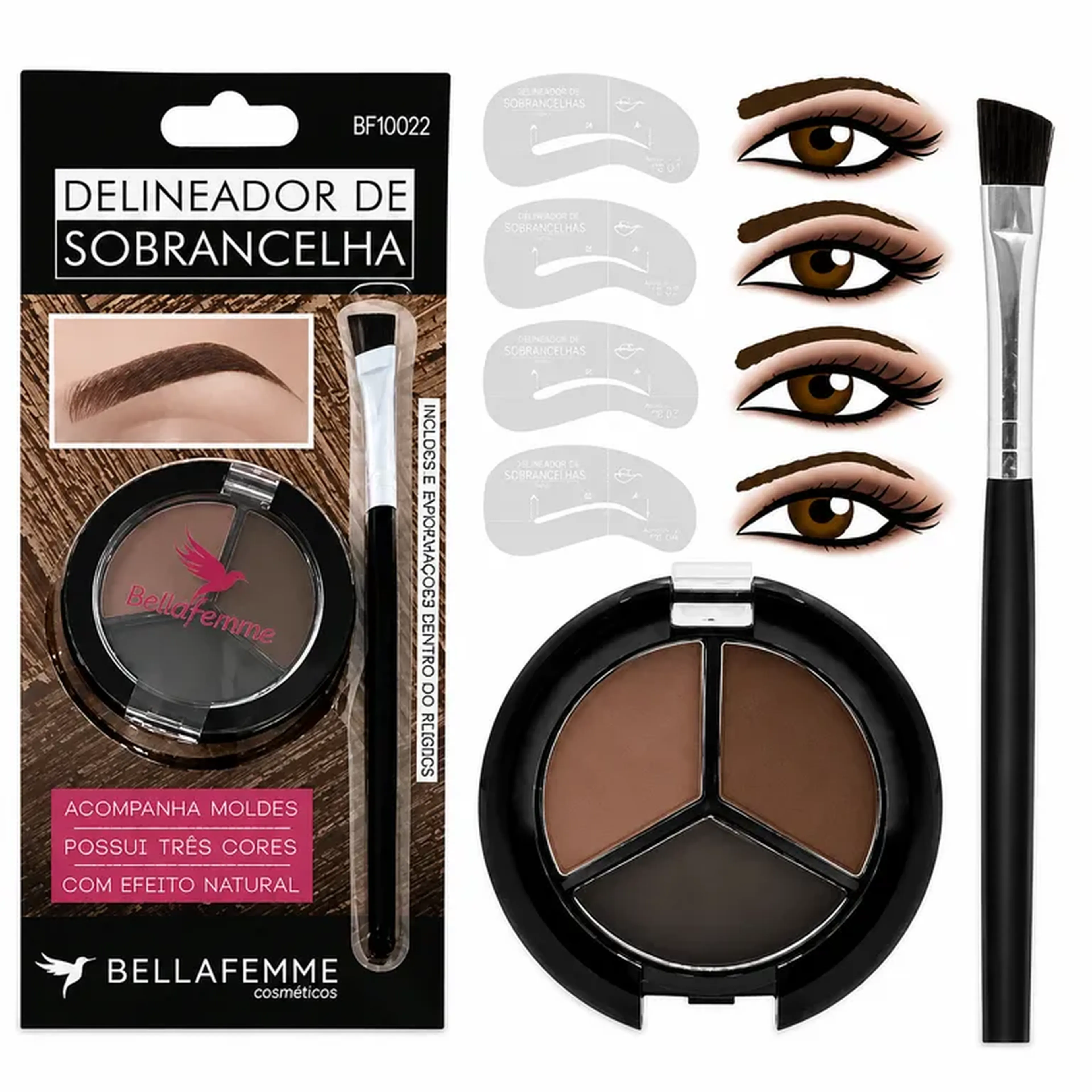 Kit de Sobrancelhas Bella Femme imagem
