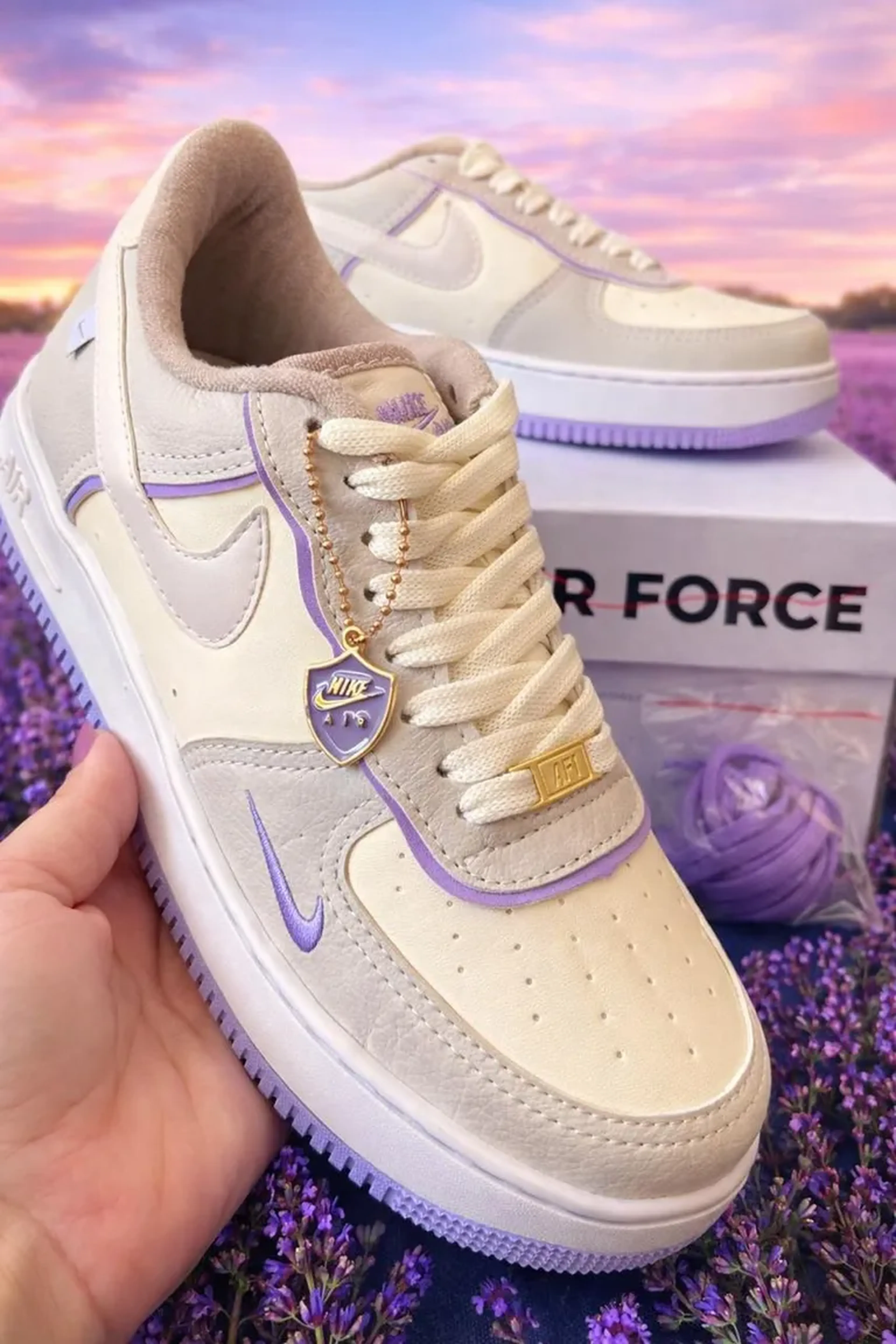 Nike Air Force Color LX 01 Linha Luxo imagem