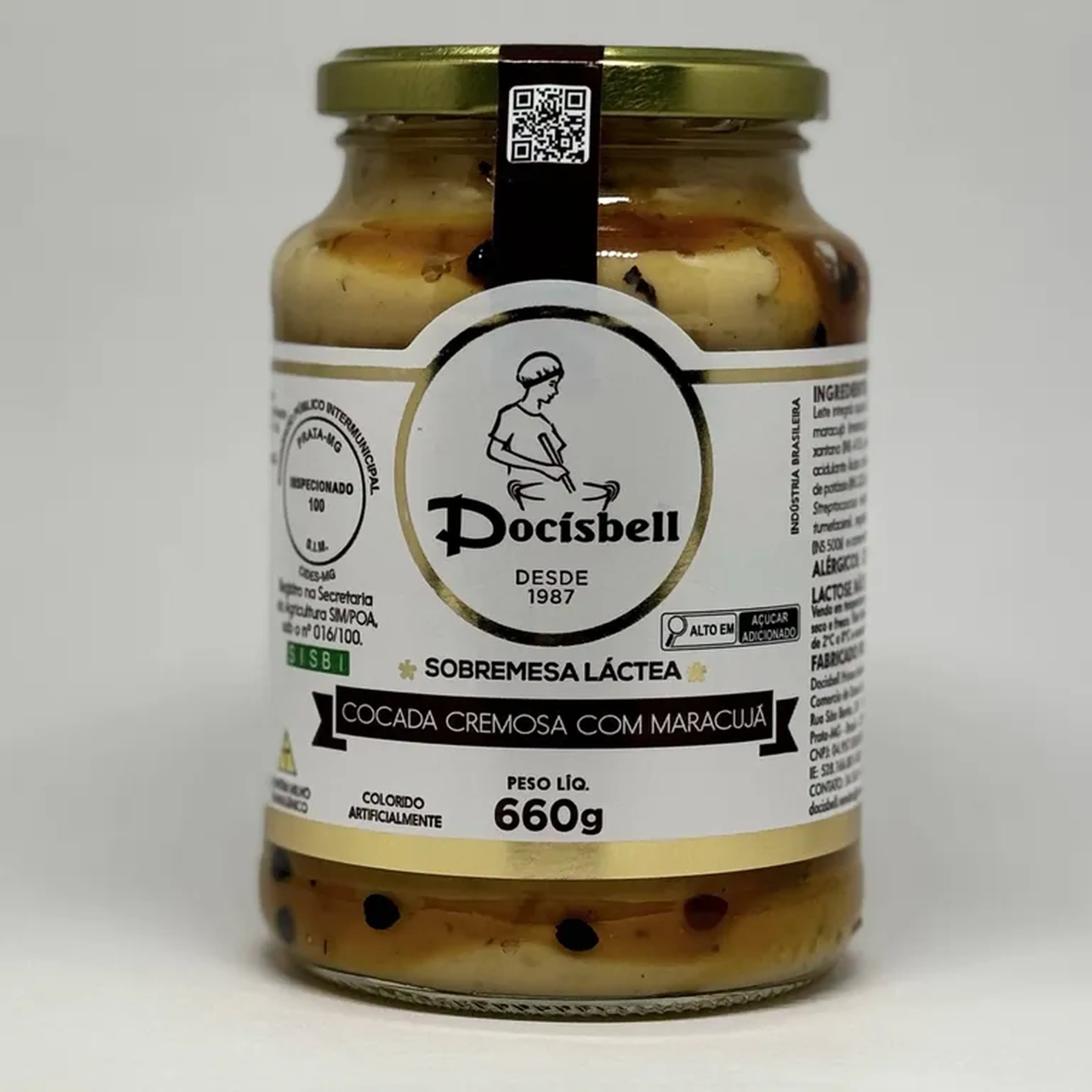 Cocada Cremosa com Maracujá imagem