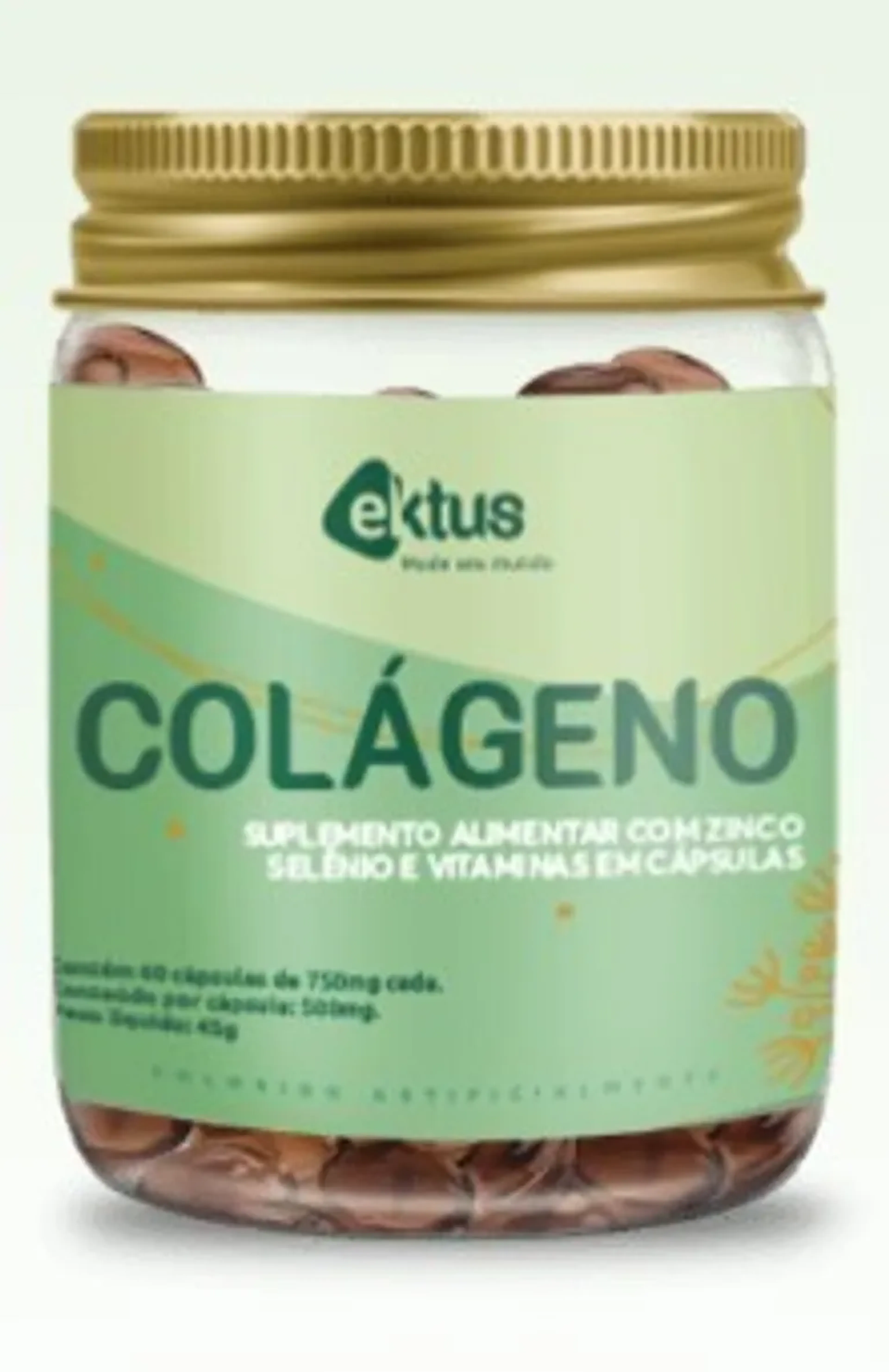 Ektus - Colágeno 60 cápsulas imagem