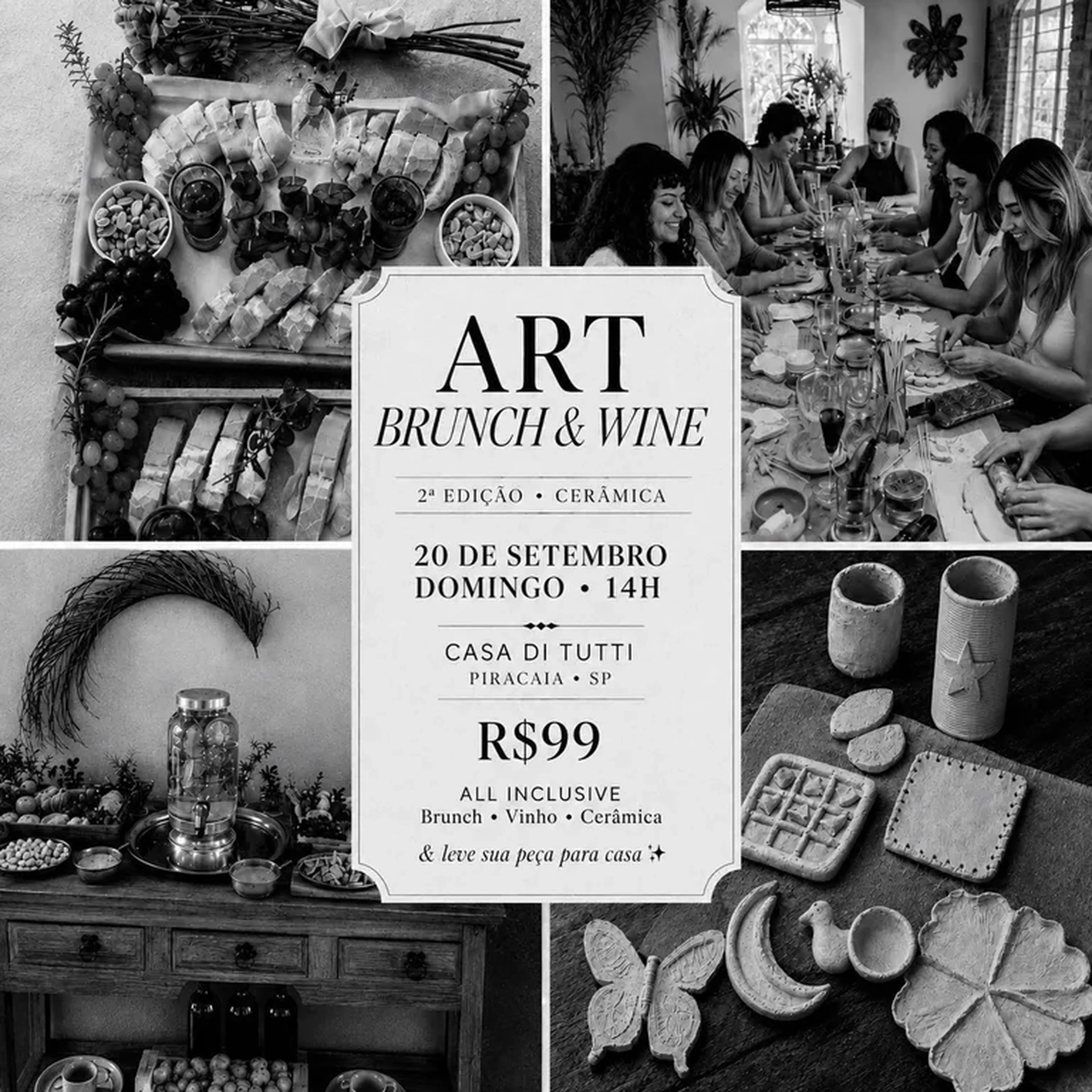 ART • BRUNCH • WINE - 2a edição: Cerâmica imagem