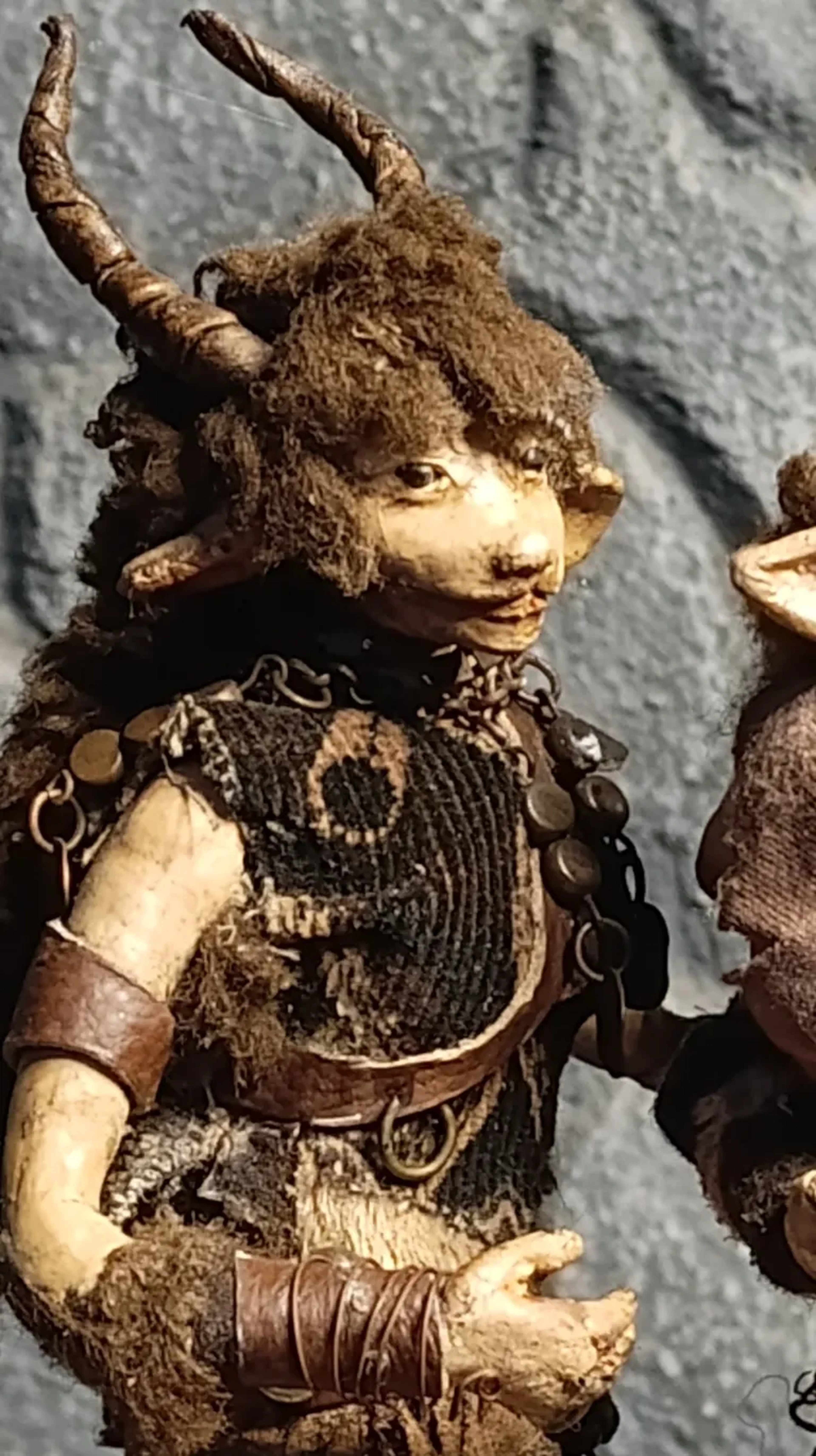 Escultura Família de Faunos – 22cm imagem