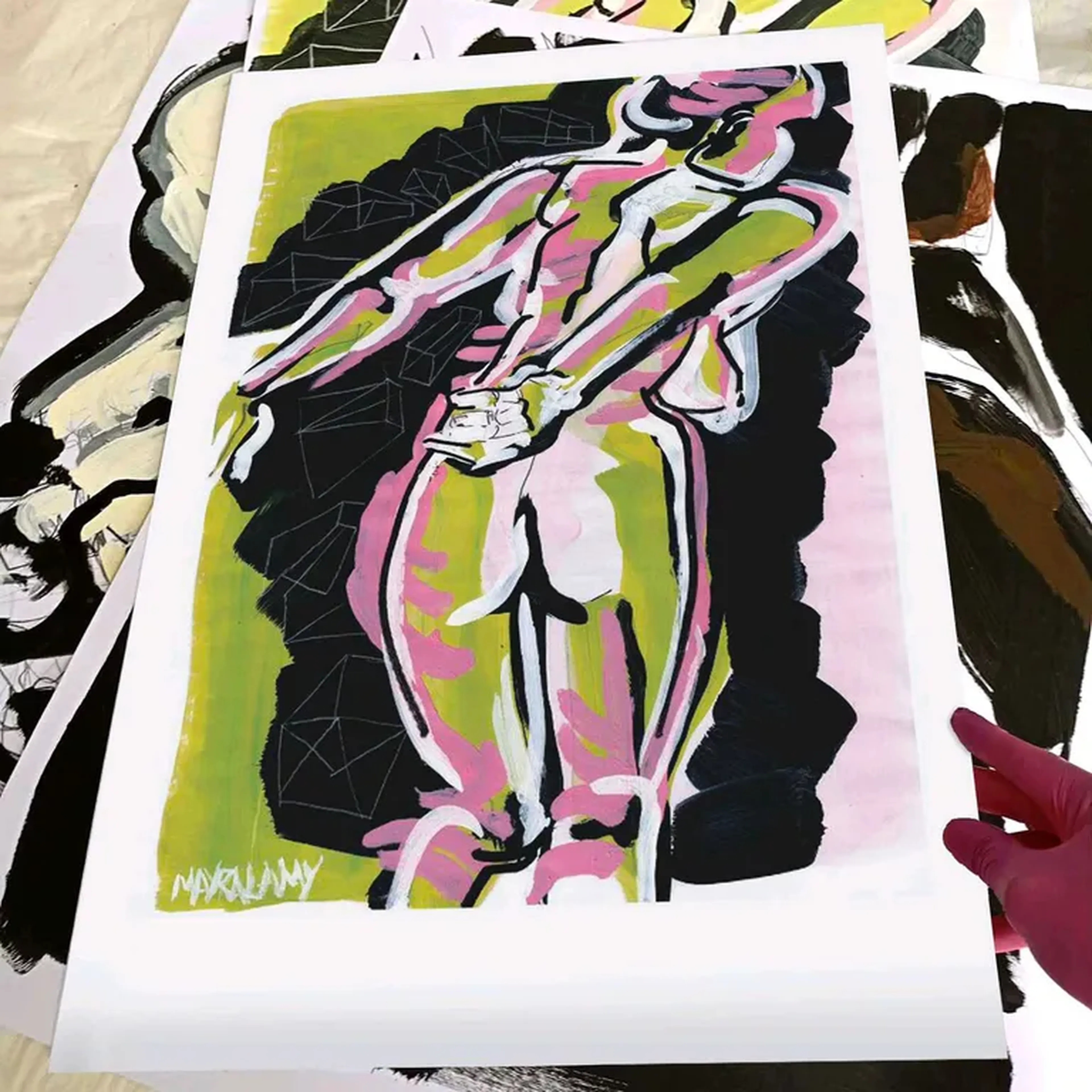 Liberdade - 42x60 cm gravura assinada imagem