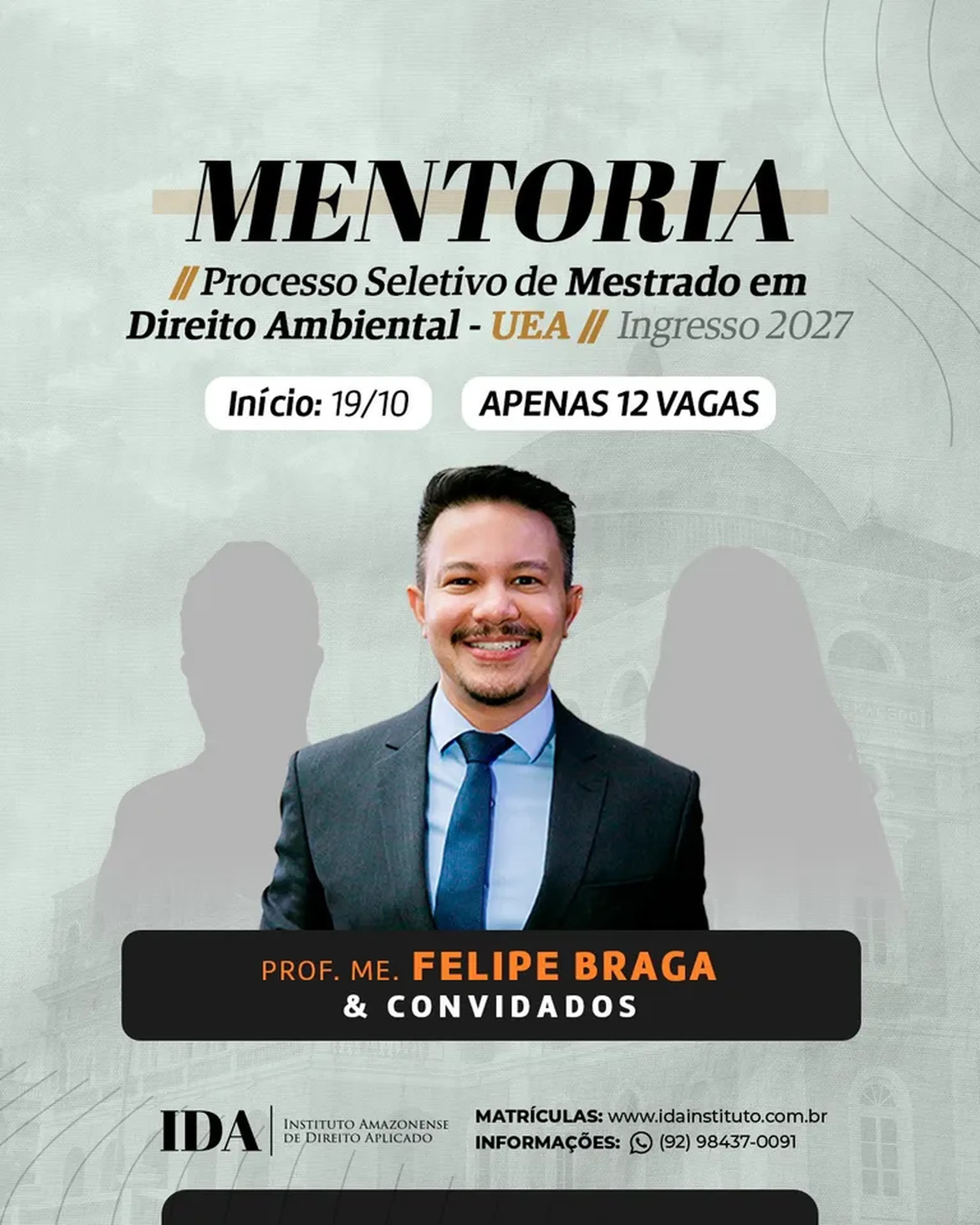 Mentoria - Mestrado em Direito UEA imagem