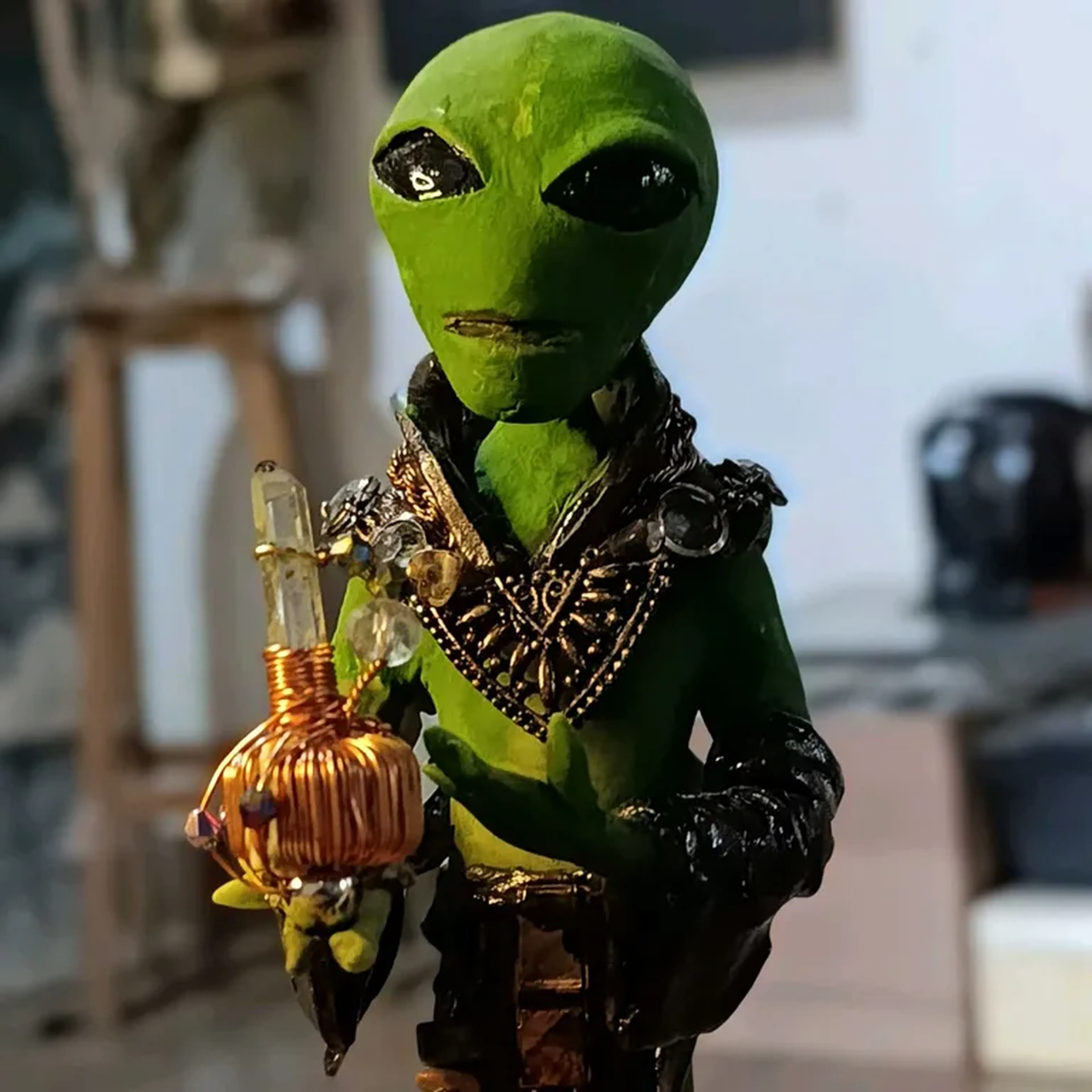 Alien da tecnologia 23cm (Encomenda) imagem