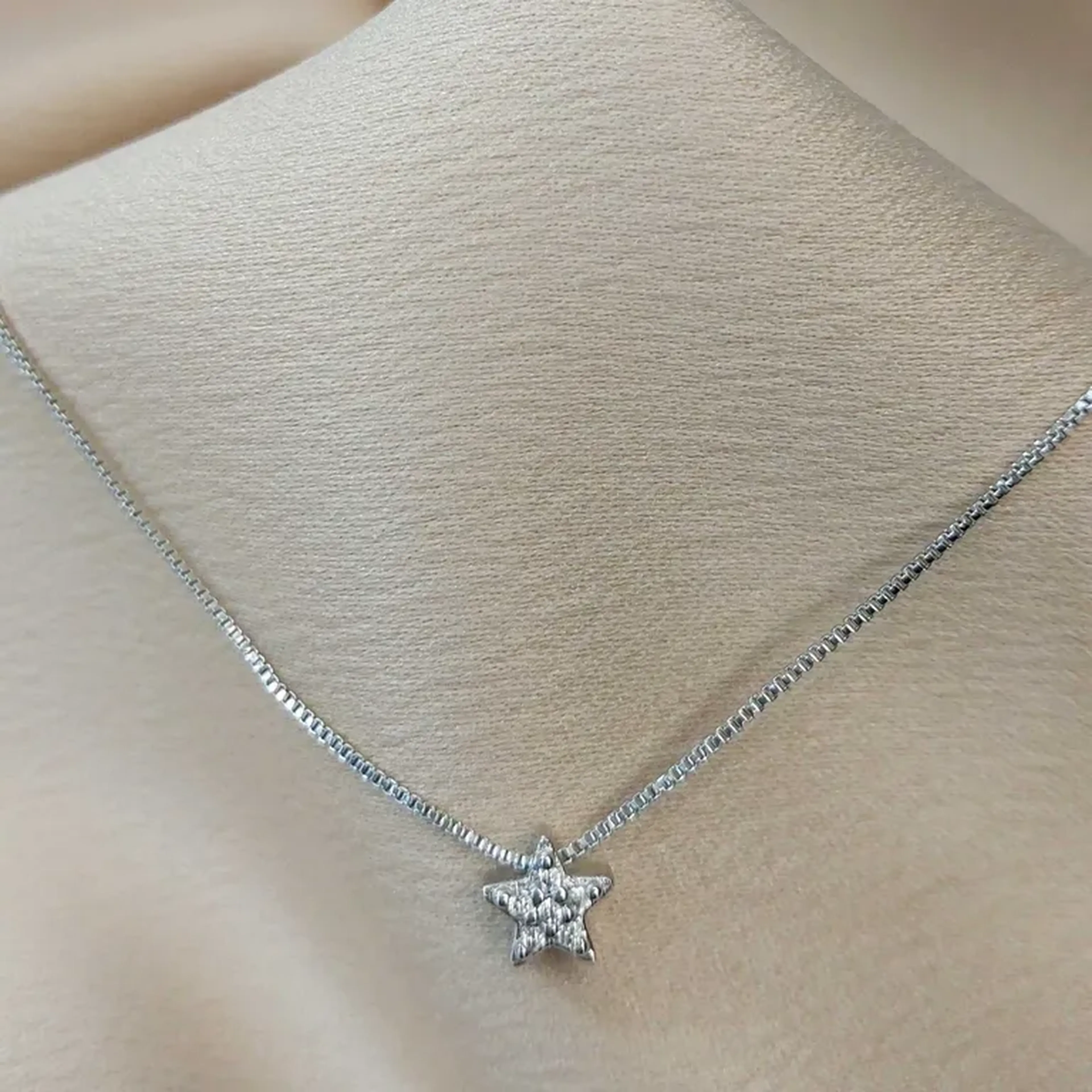 COLAR RÓDIO ESTRELA CRISTAL imagem