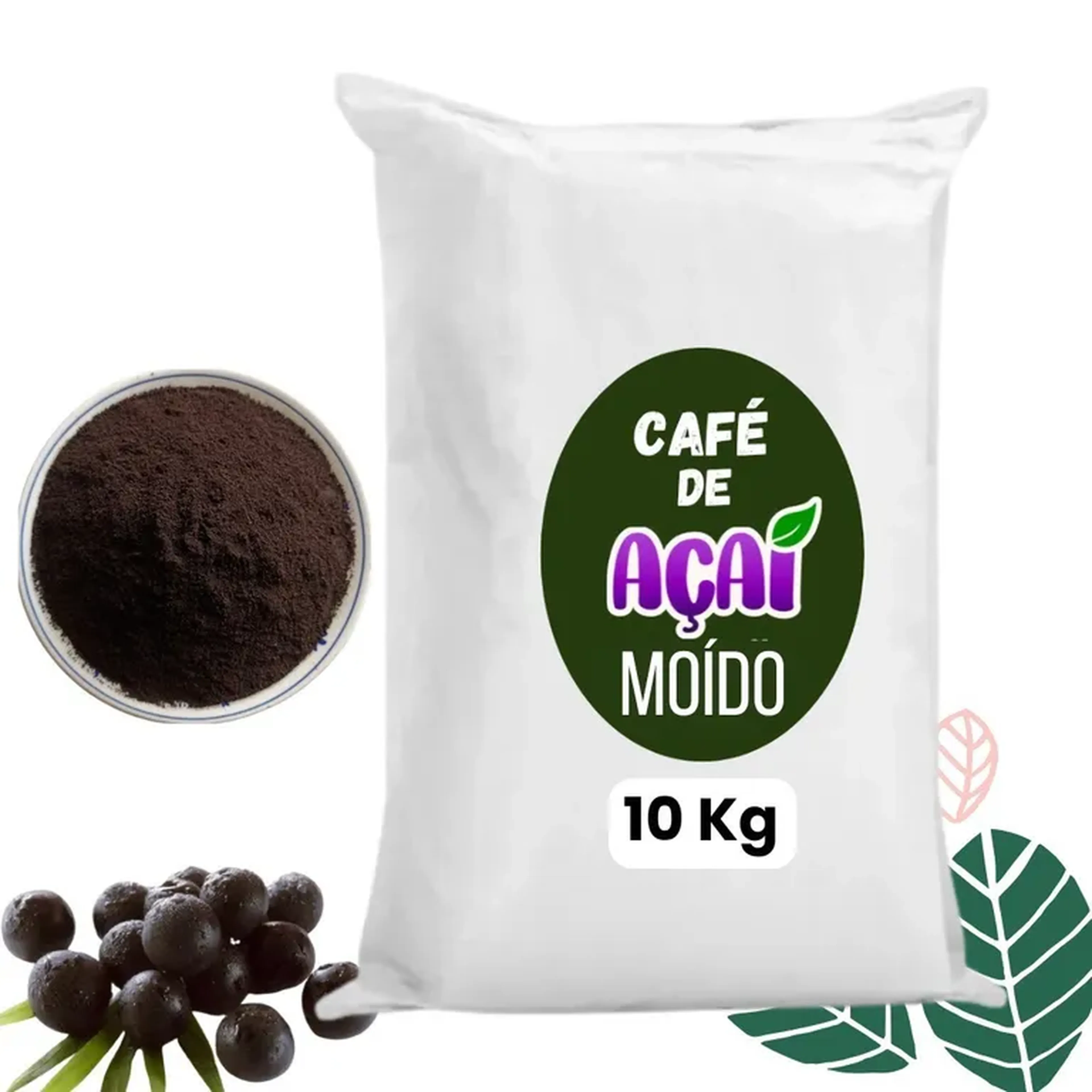 Café de açaí Nativ saco com 10 kg imagem