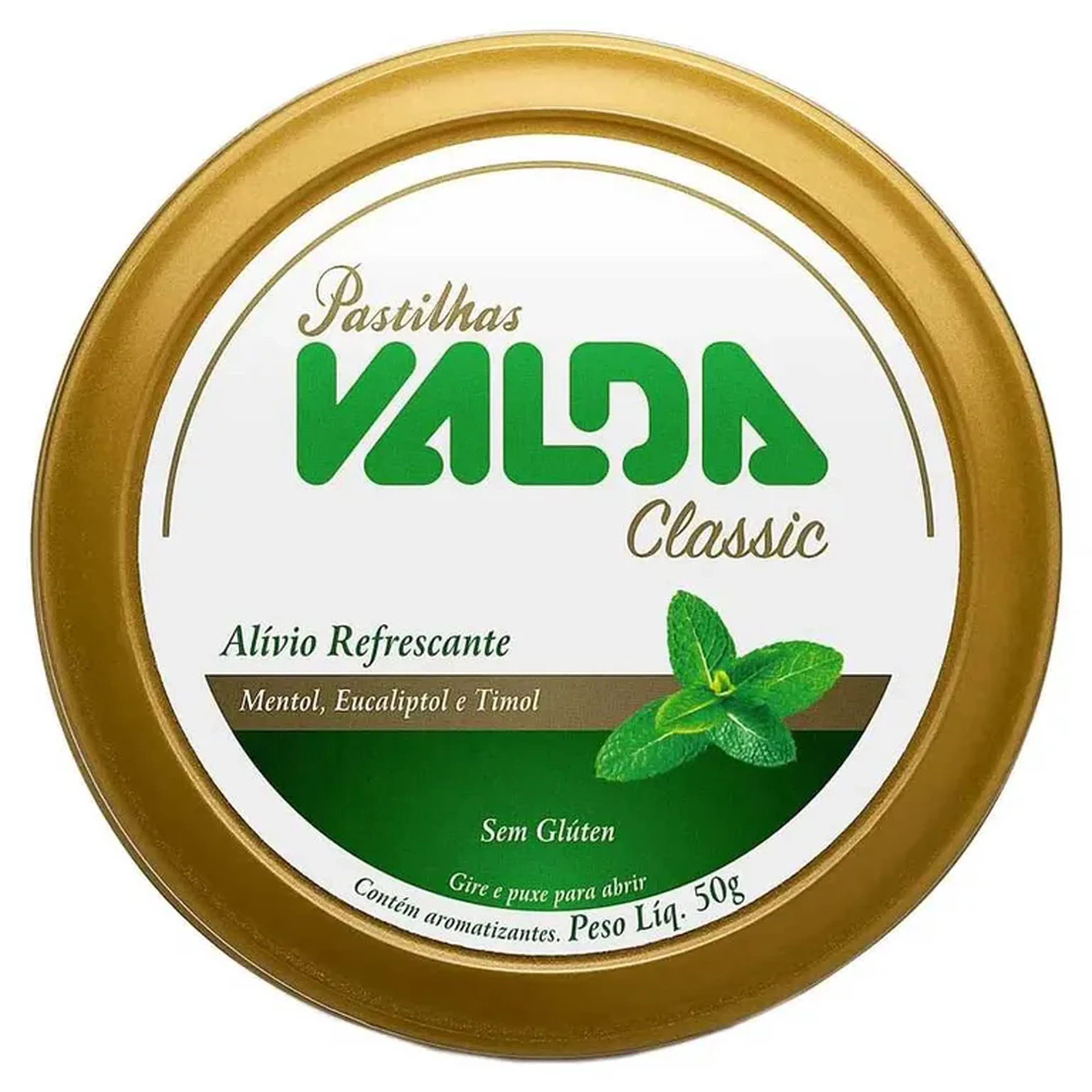 Pastilha Valda Classic Lata 50g imagem