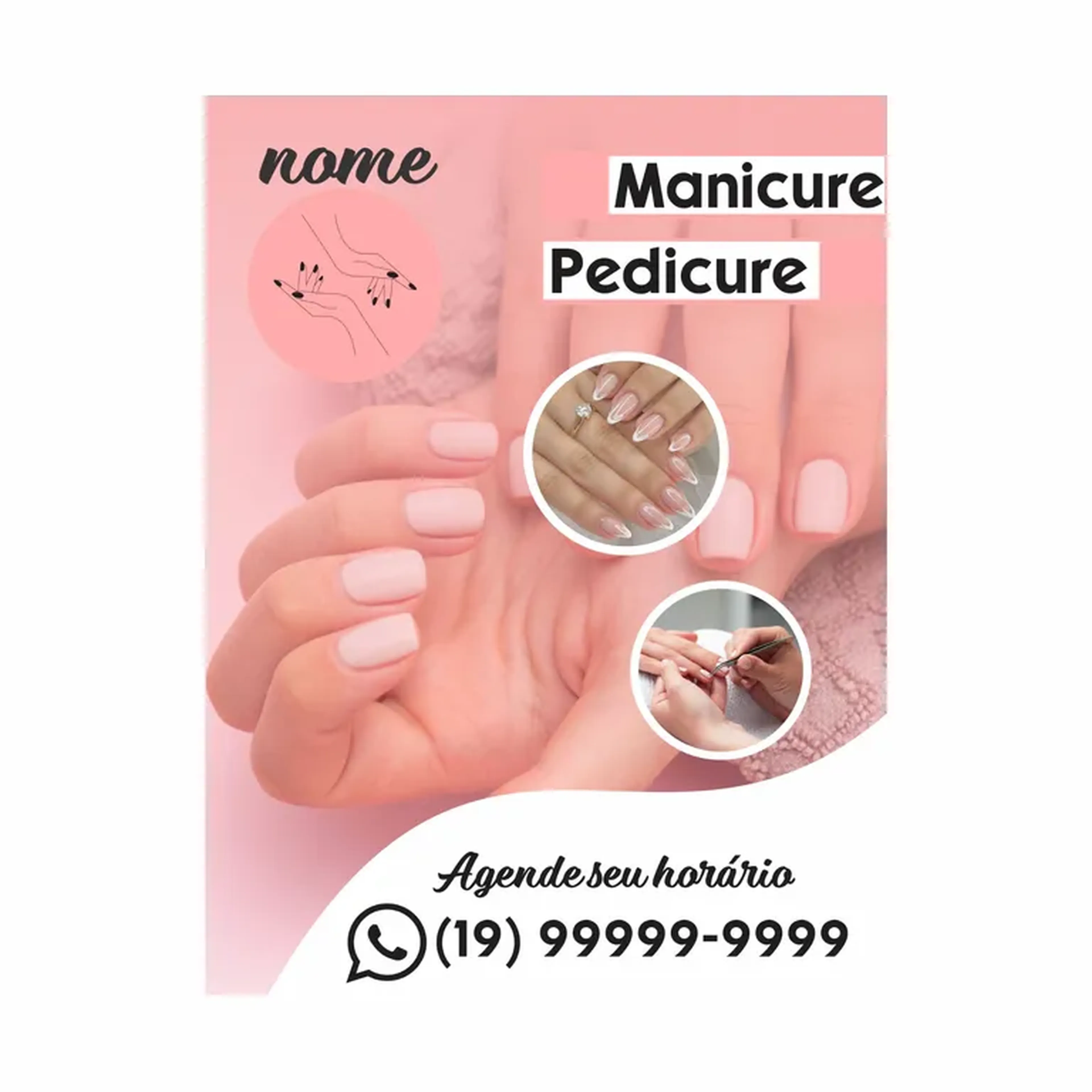 BANNER MANICURE 60X80 imagem