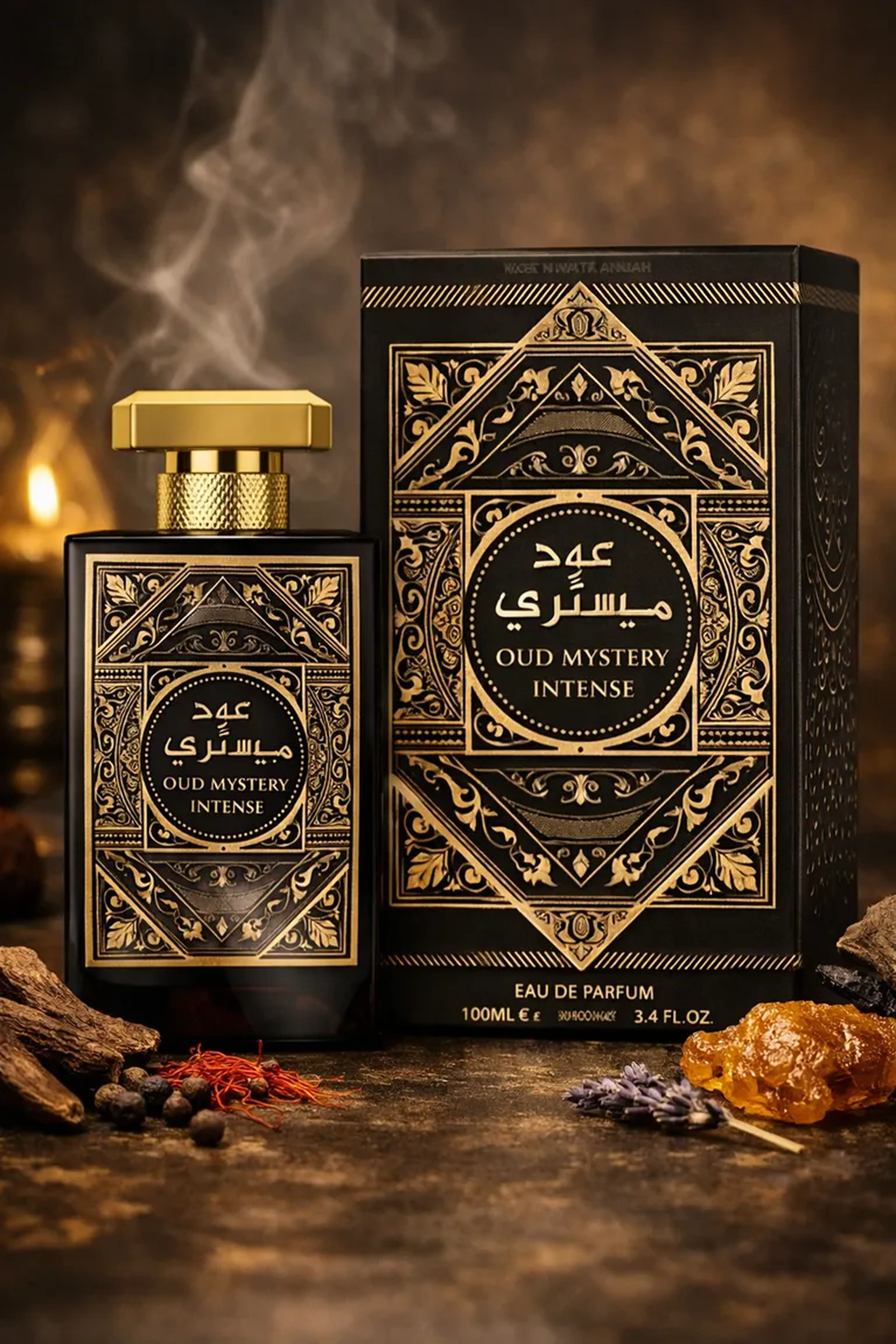 Oud Mystery Intense Eau de Parfum 100 ml 🖤 imagem