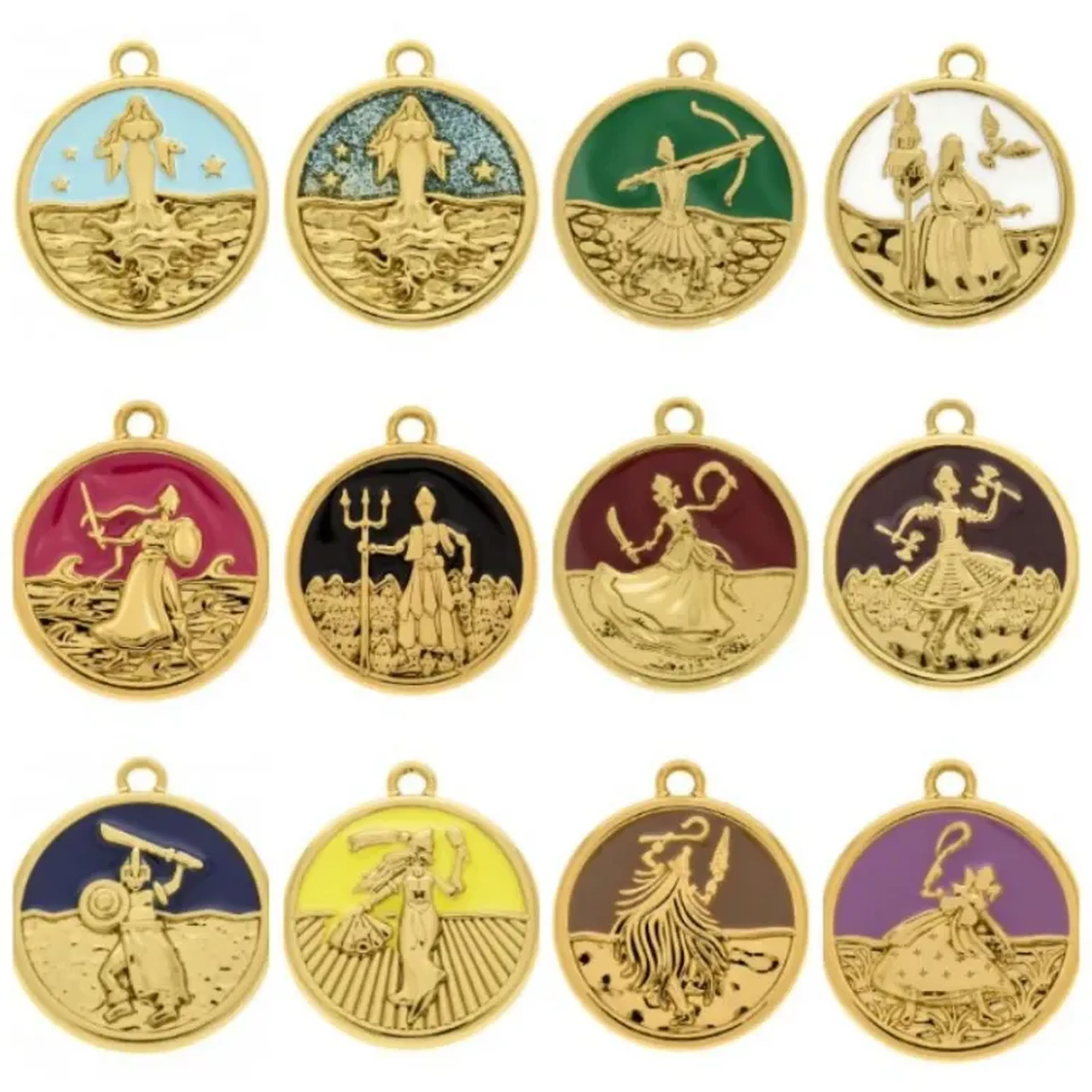 medalhas semijoias orixás imagem