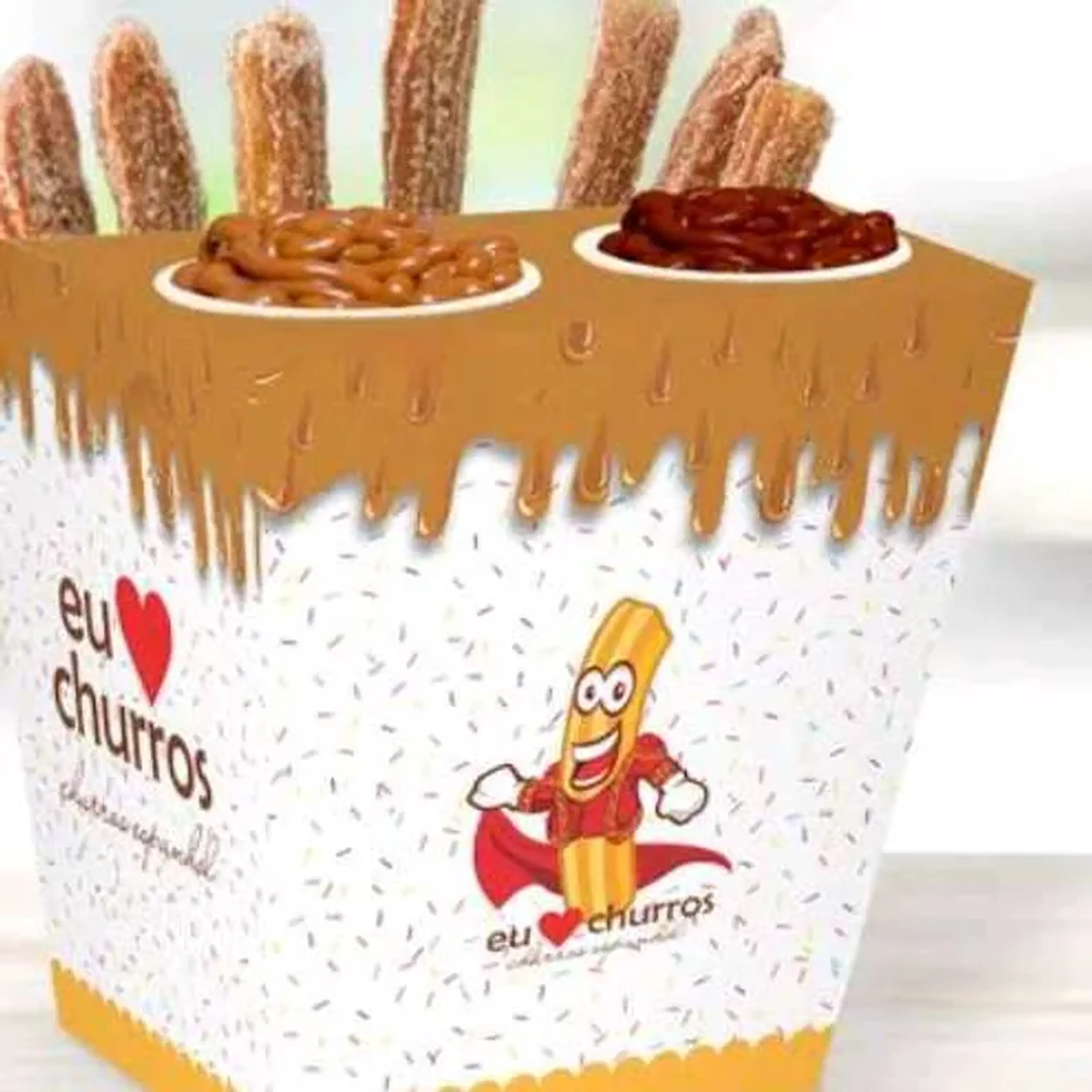churros espanhol nutella imagem