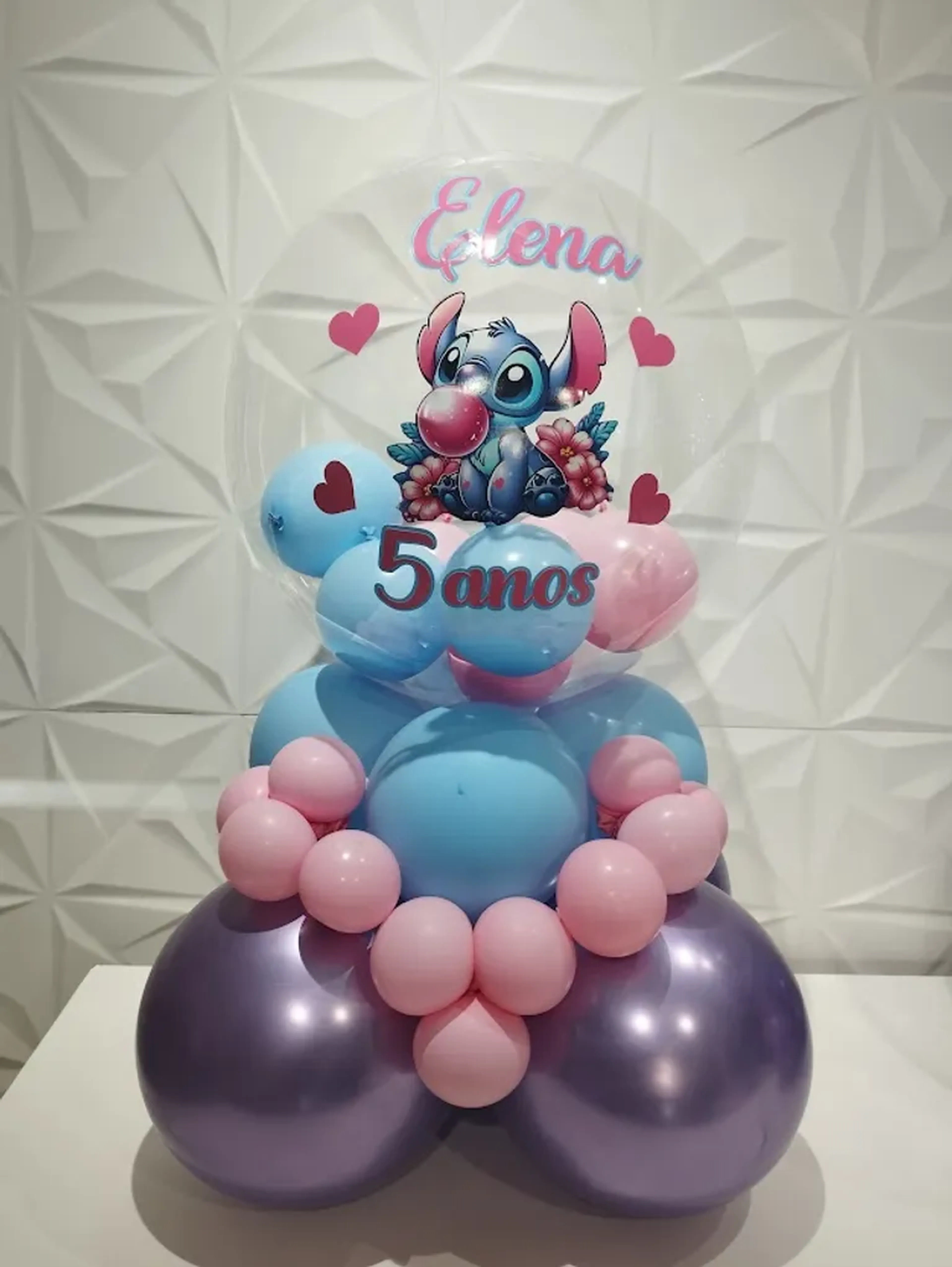 Balão Bobble Personalizado de Mesa 03 imagem