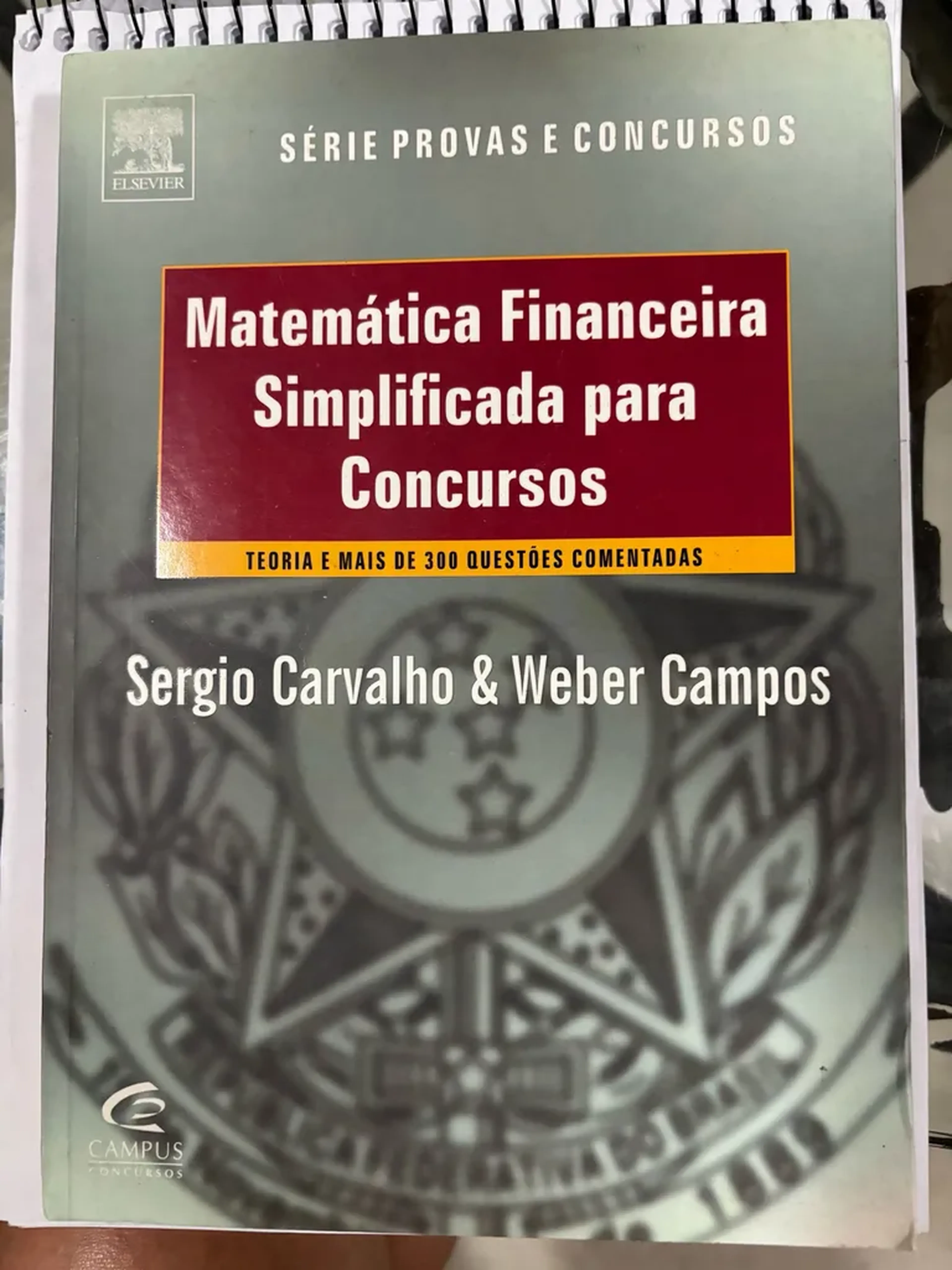 Livro de Matemática Financeira Simplificada para Concursos imagem