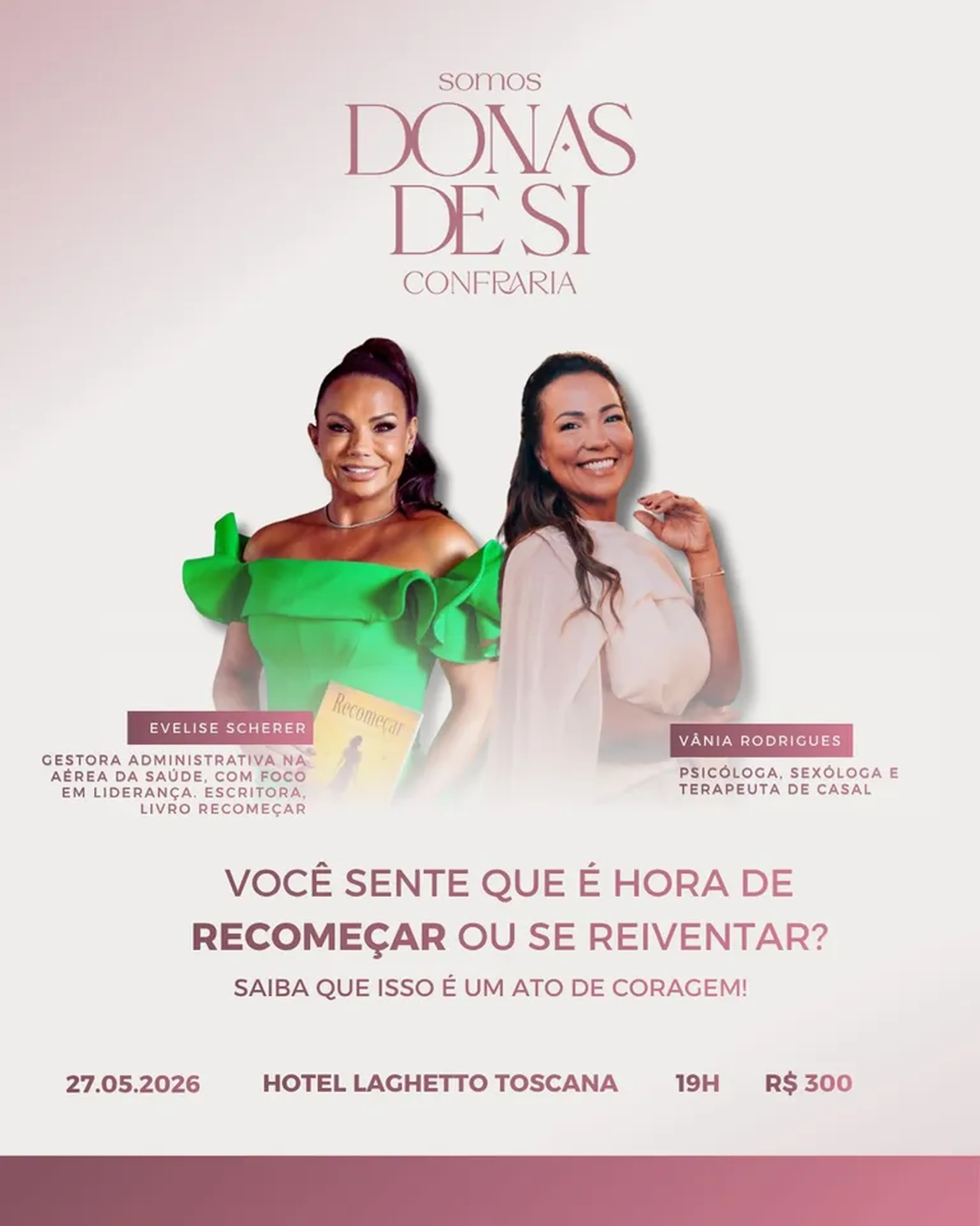 Confraria Somos Donas de Si - 27-Maio-2026 - 3° lote imagem
