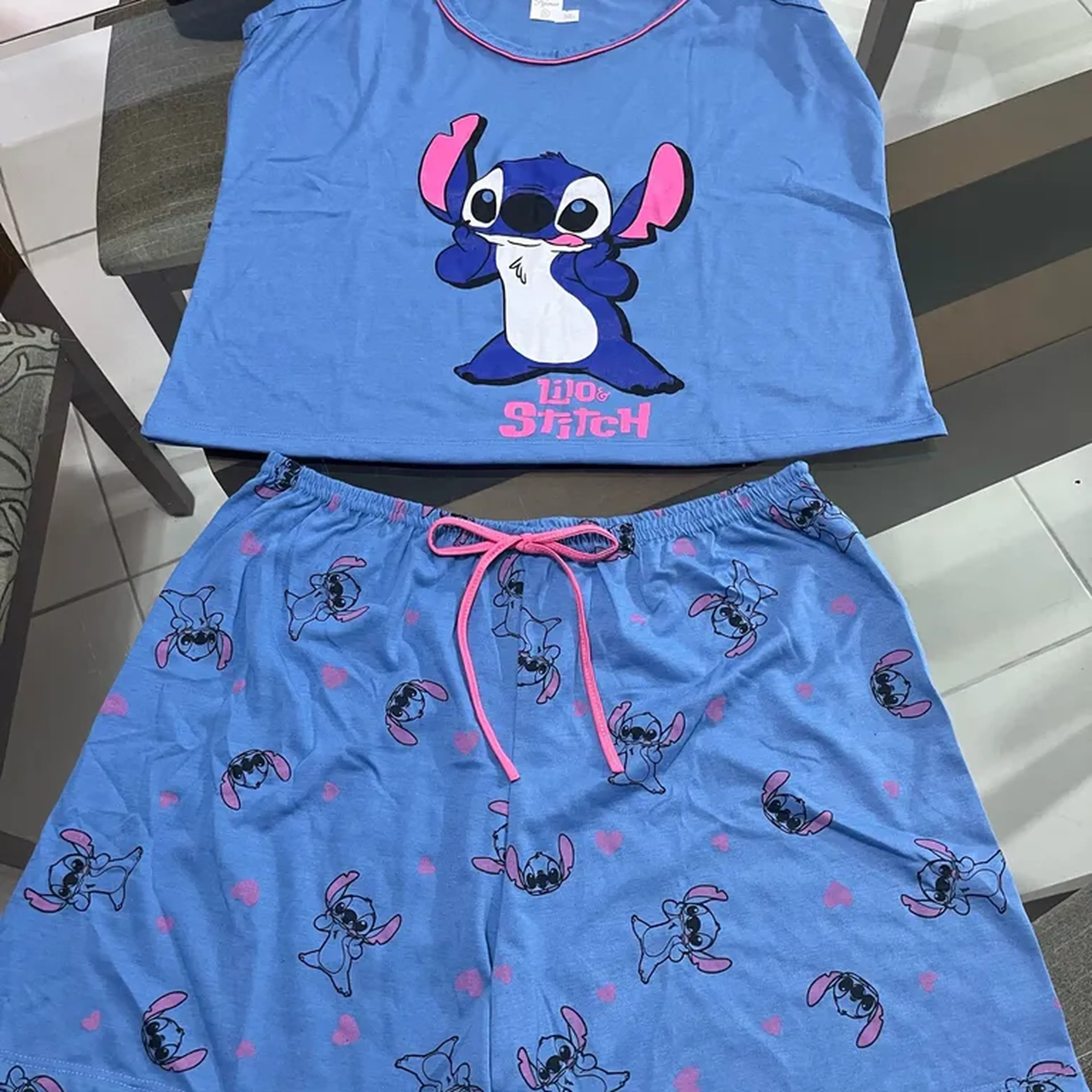 Pijama Stitch imagem