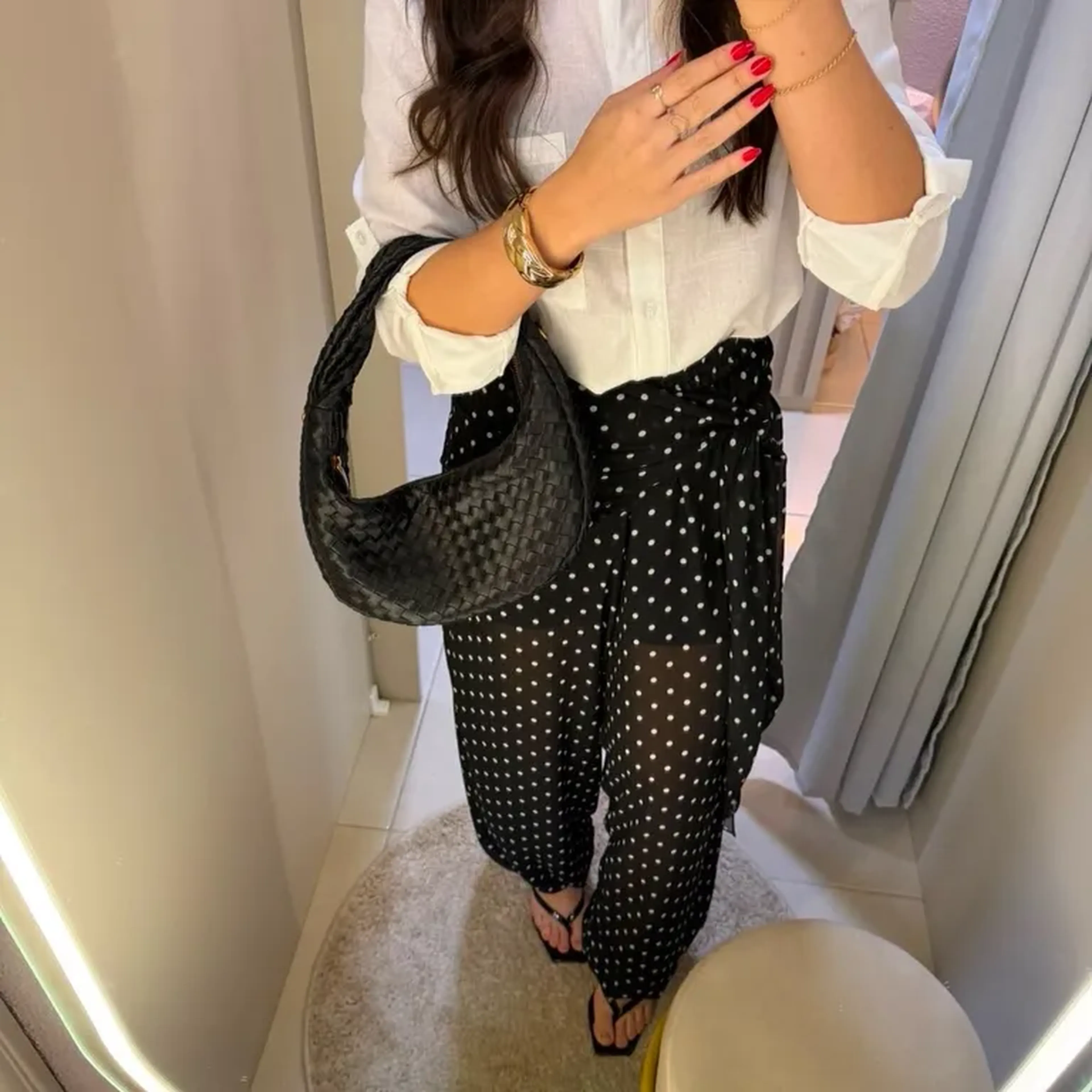 Calça Mariele Poá imagem