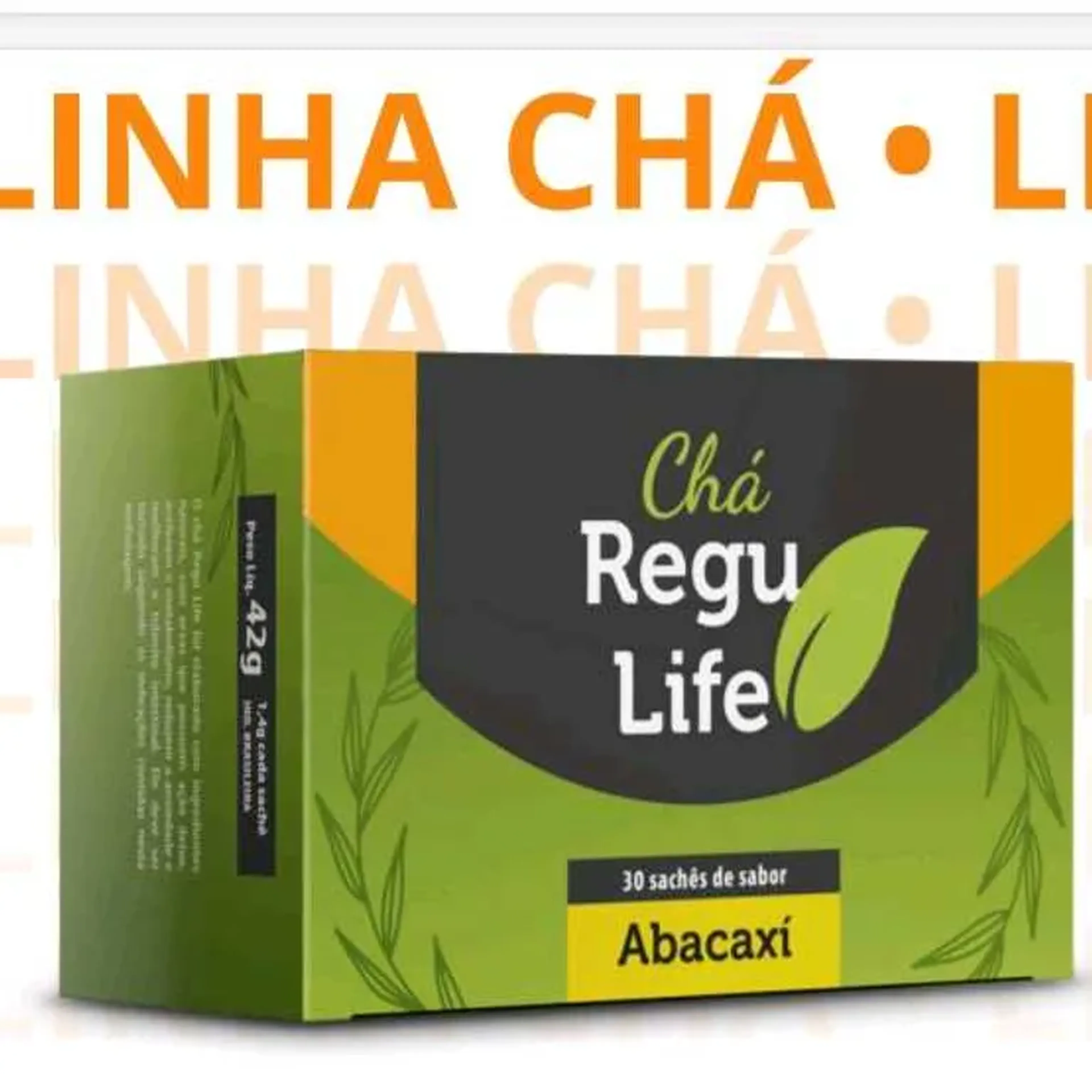 Chá Regu Life Abacaxi 30 sachês imagem