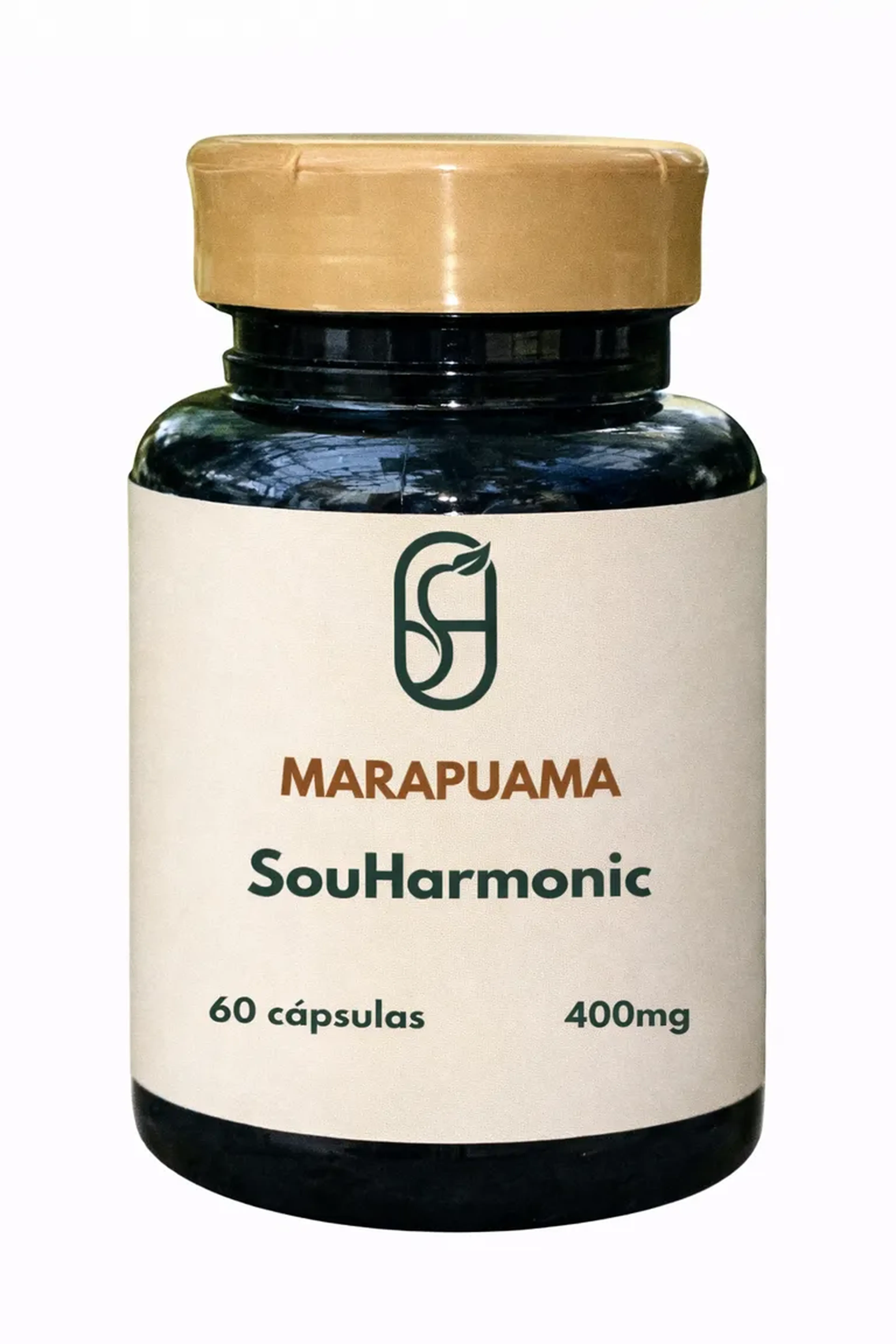 MARAPUAMA - POTE COM 60 CÁPSULAS DE 400MG imagem