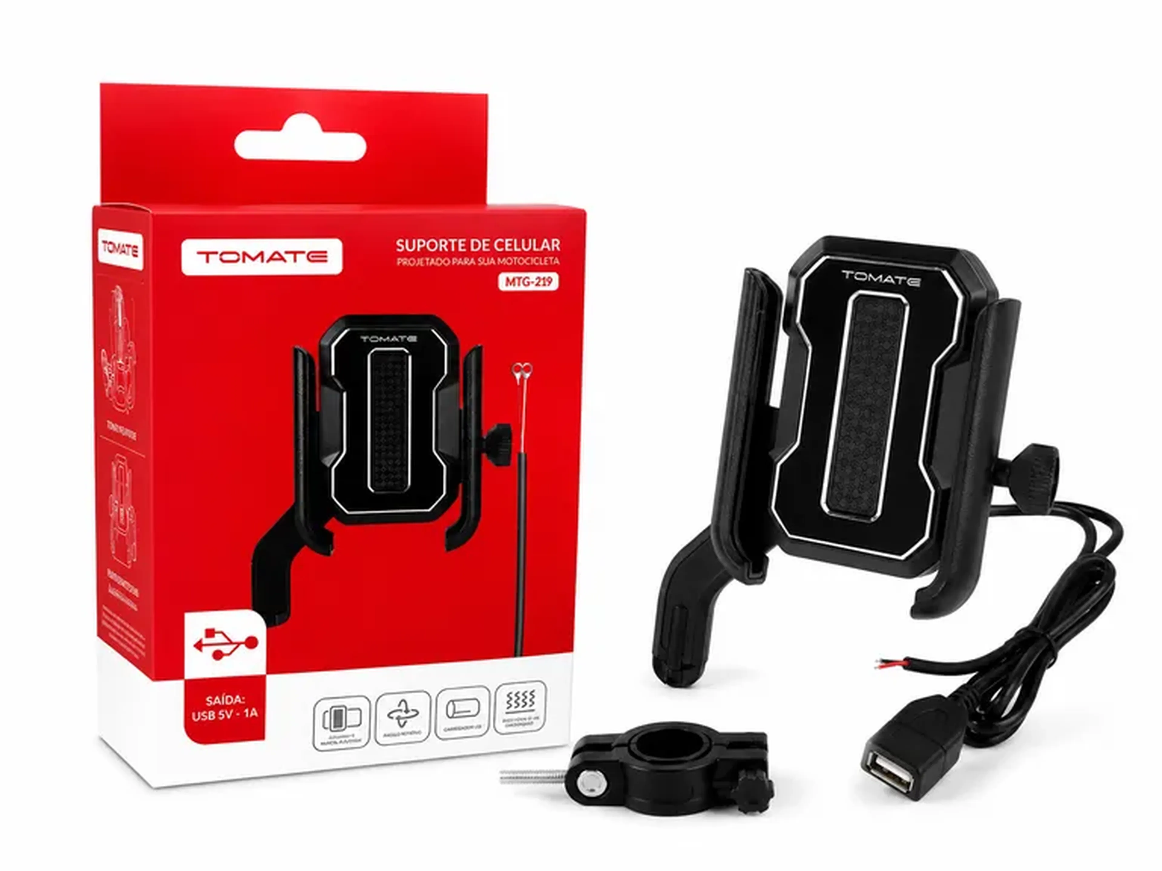 Suporte de Celular para Moto imagem