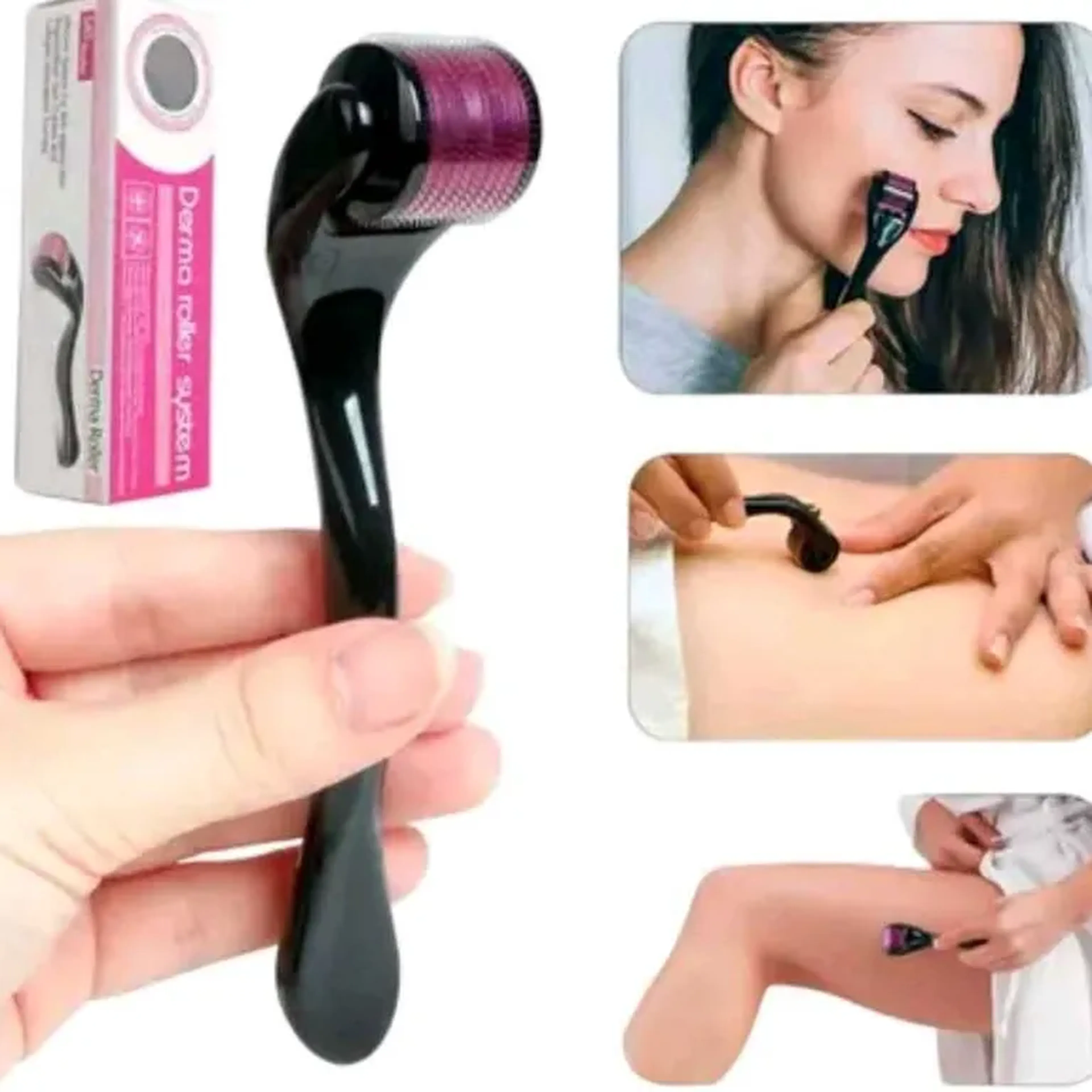 Derma Roller Microagulhamento 540 agulhas imagem