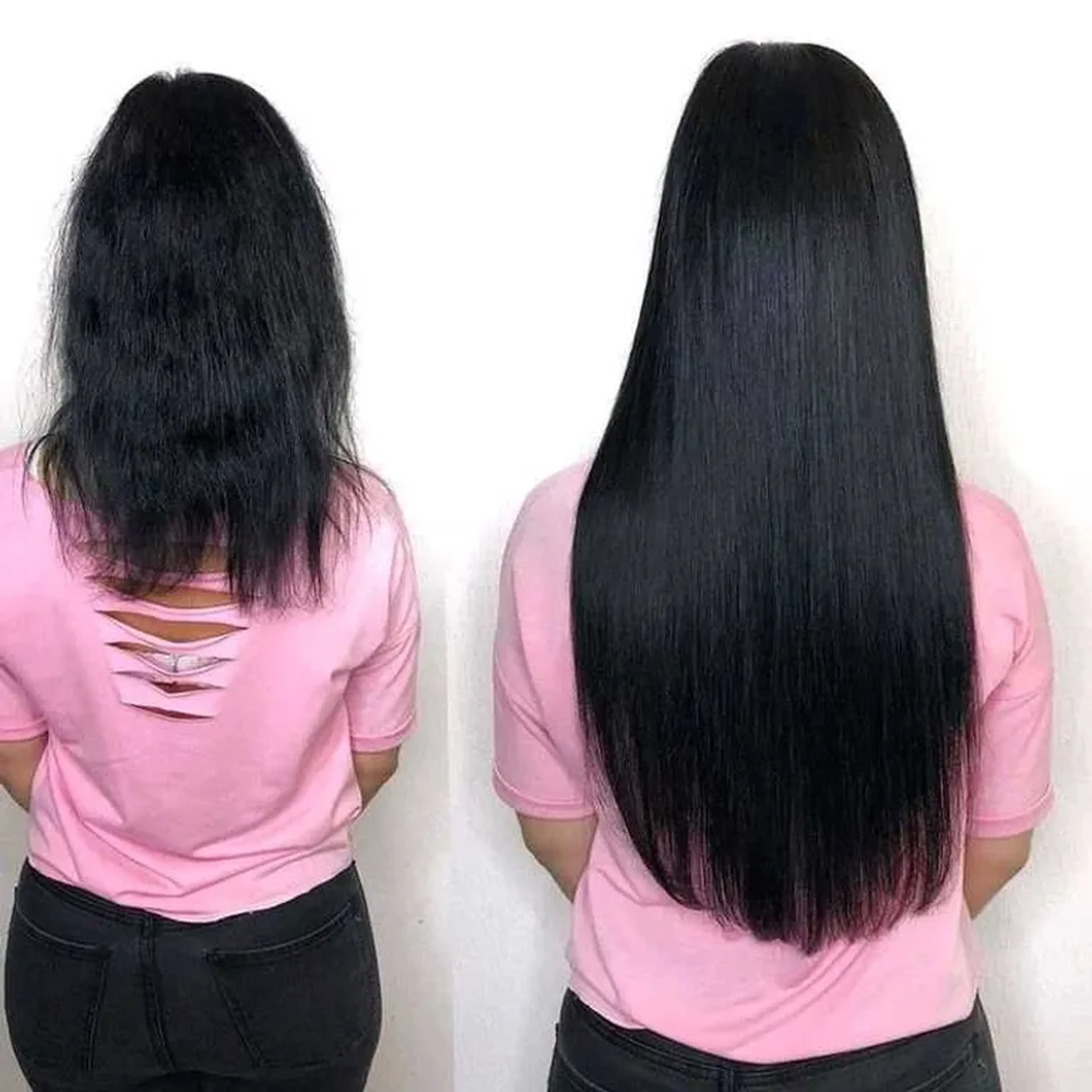 Cabelo Humano Natural 60cm imagem