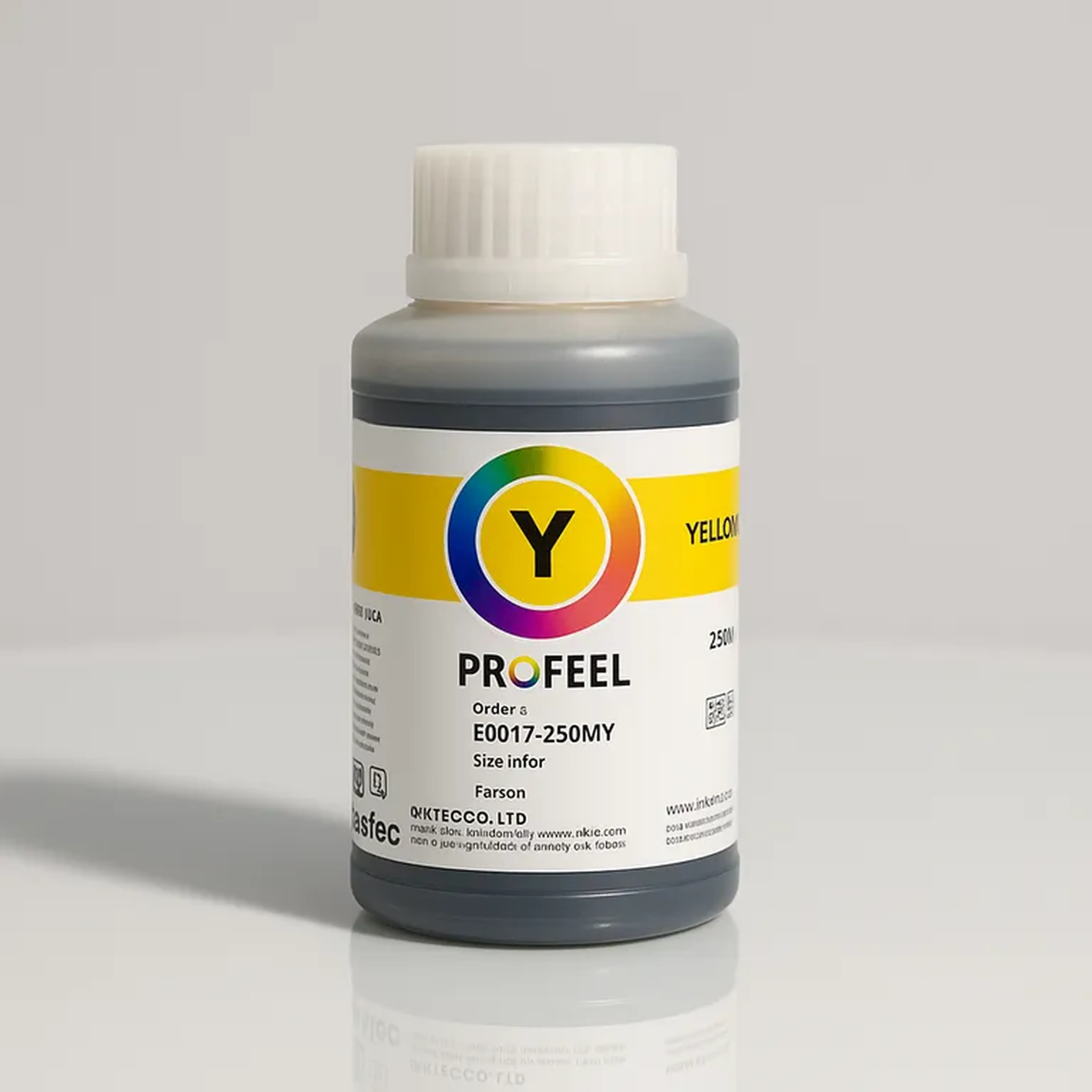 Tinta Corante InkTec Profeel – E0017-250ML Amarelo para Epson imagem