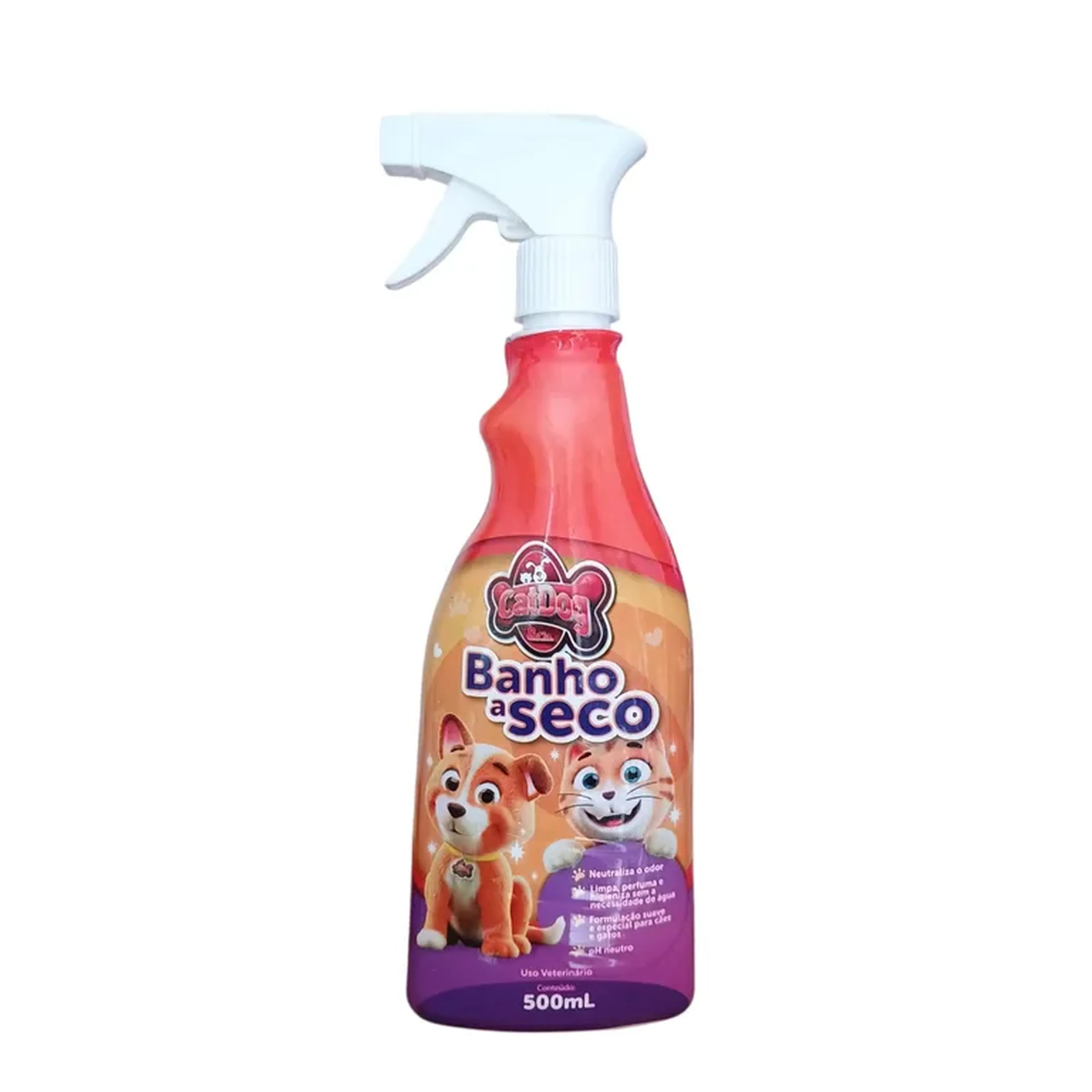 BANHO A SECO 500ML CAT E DOG imagem