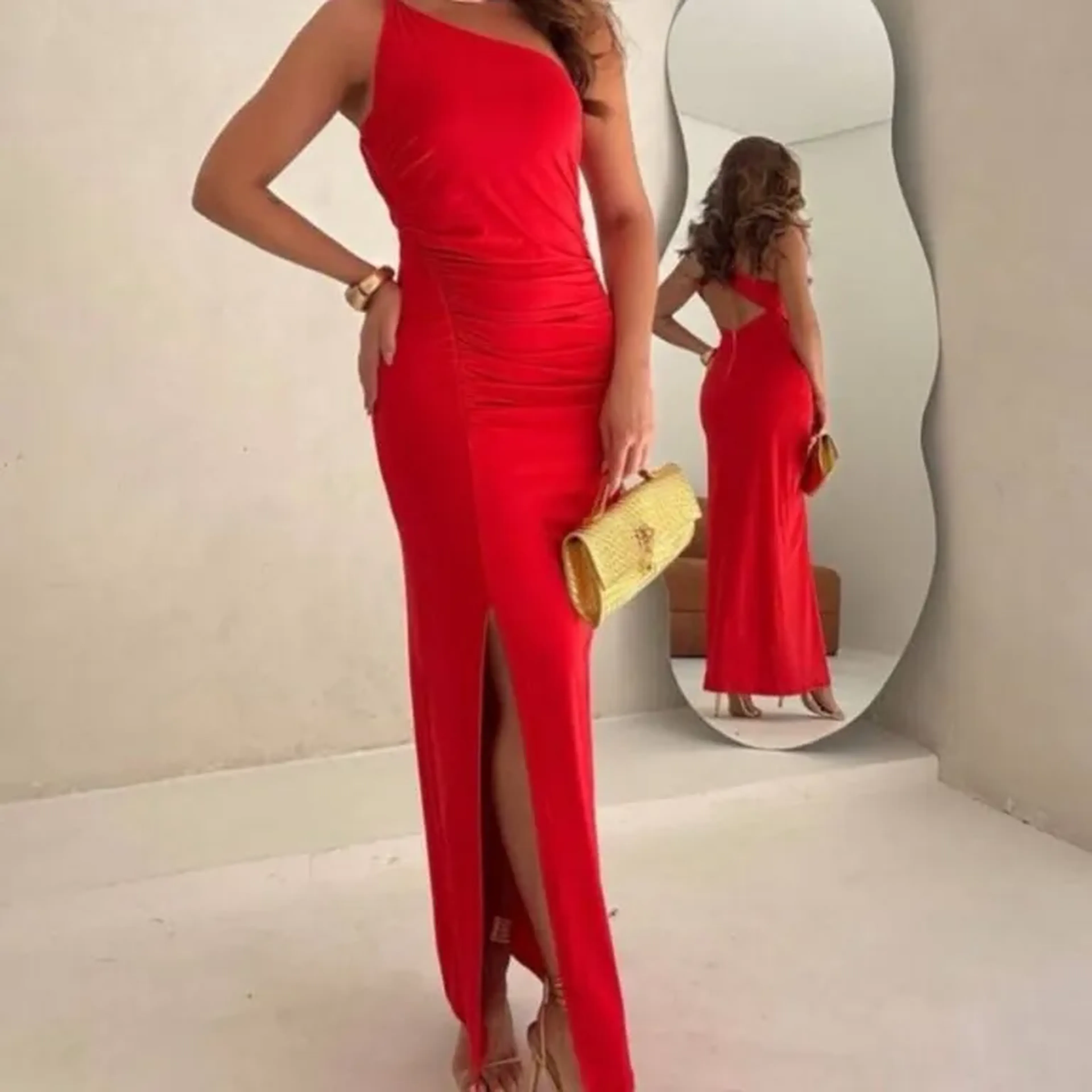 Vestido Nula Manga imagem