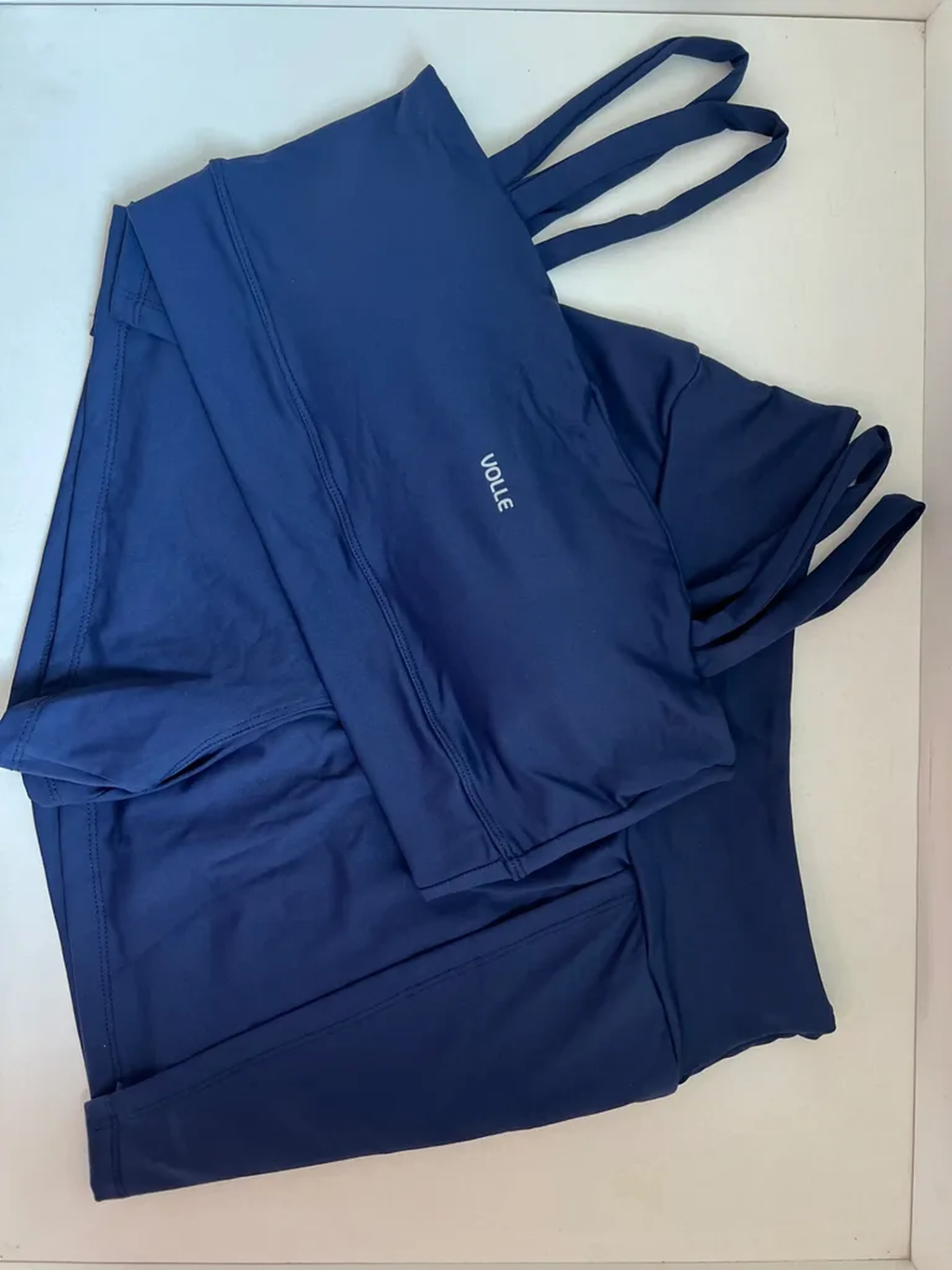 Conj Short Duplo - G Azul Marinho imagem
