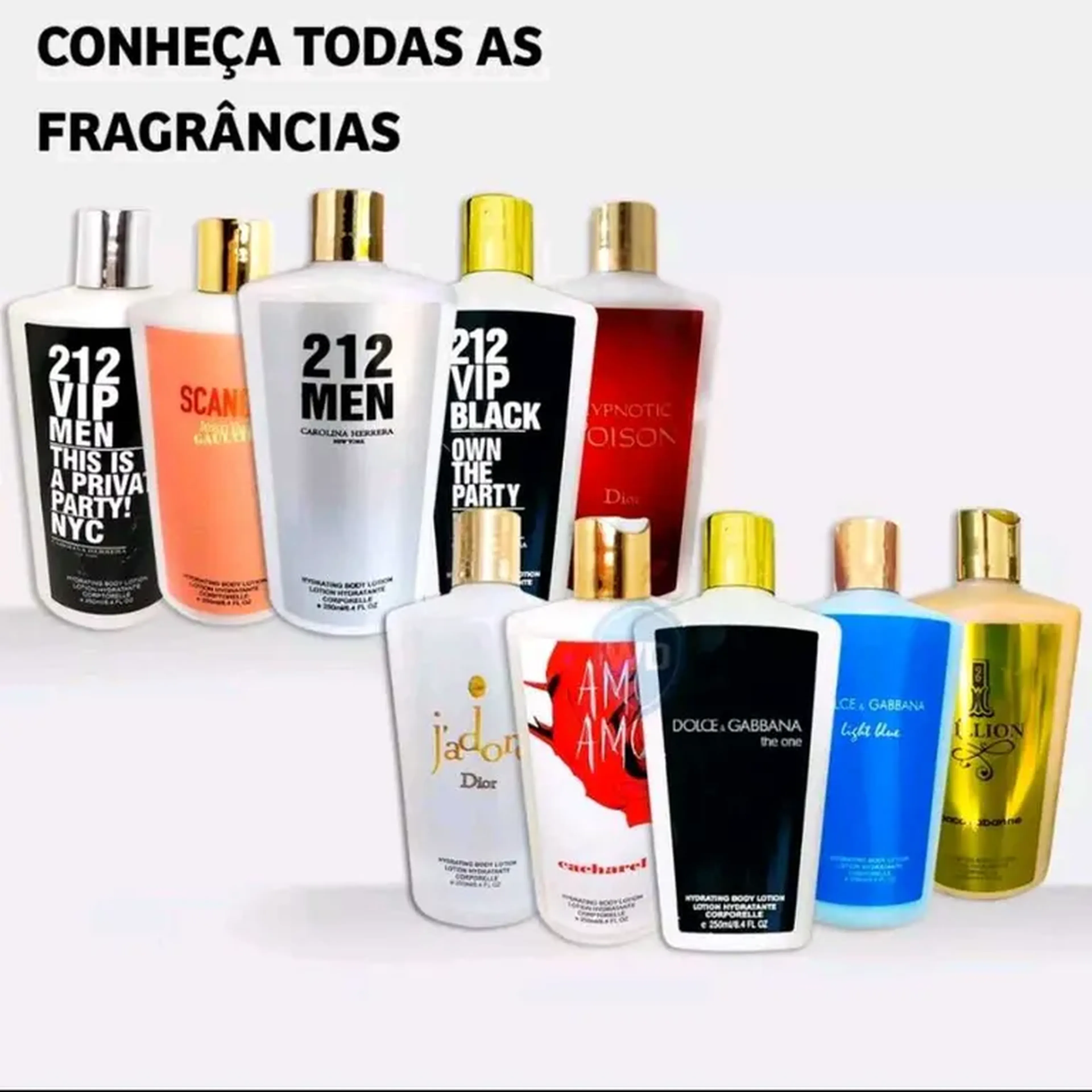 Loção Hidratante importada Grifes de Perfumes Varejo imagem