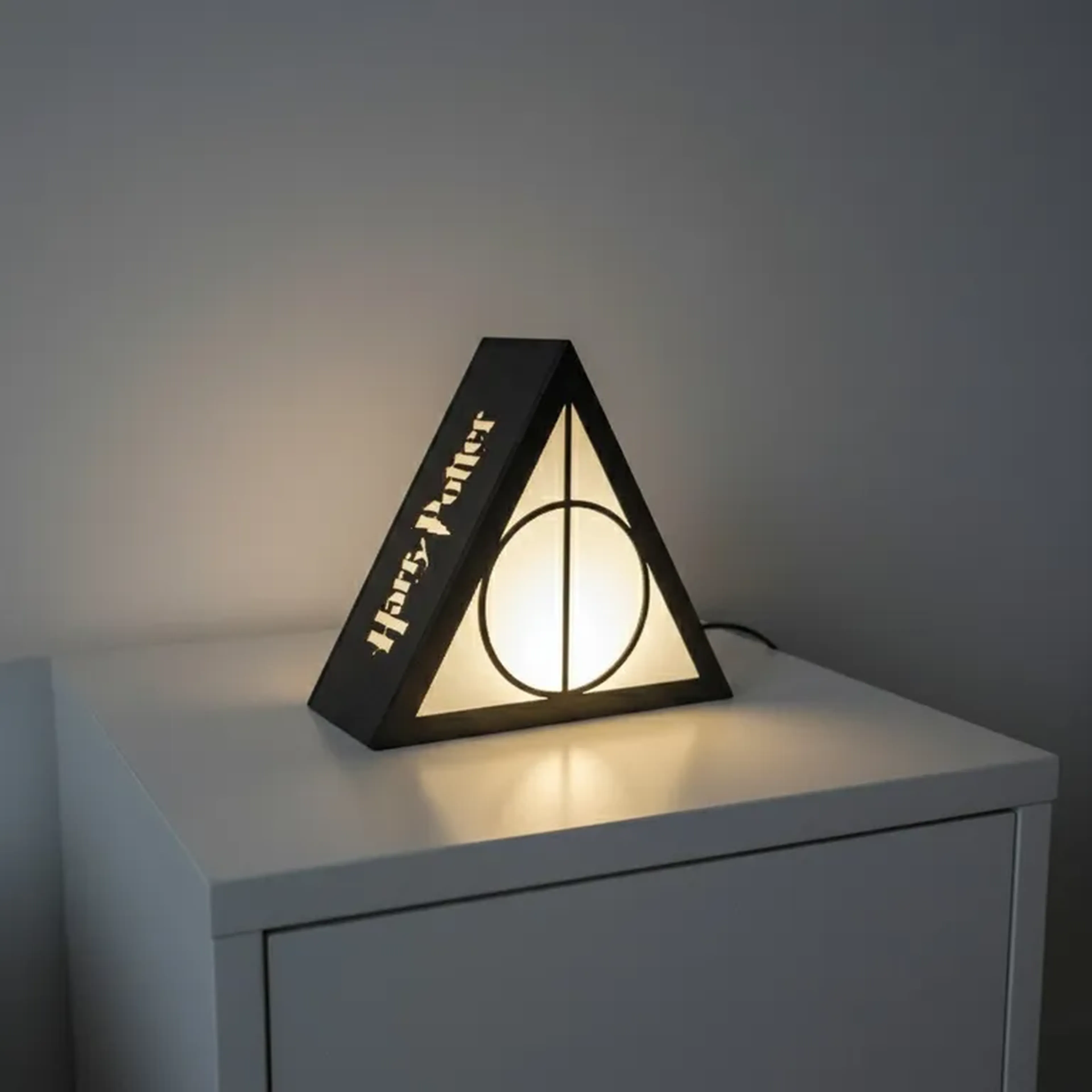 Luminária Harry Potter Relíquias da Morte imagem