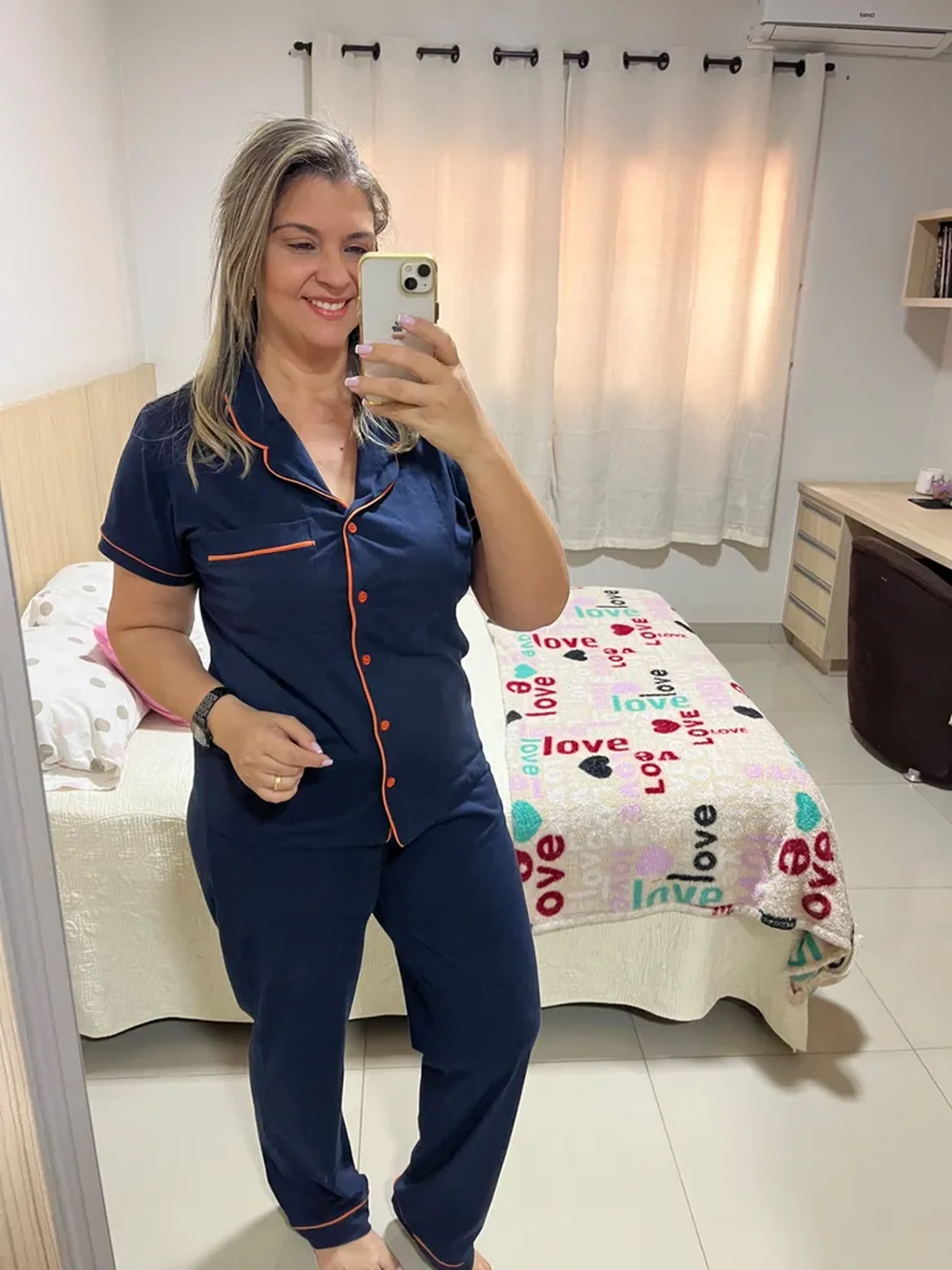 Pijama americano calça imagem