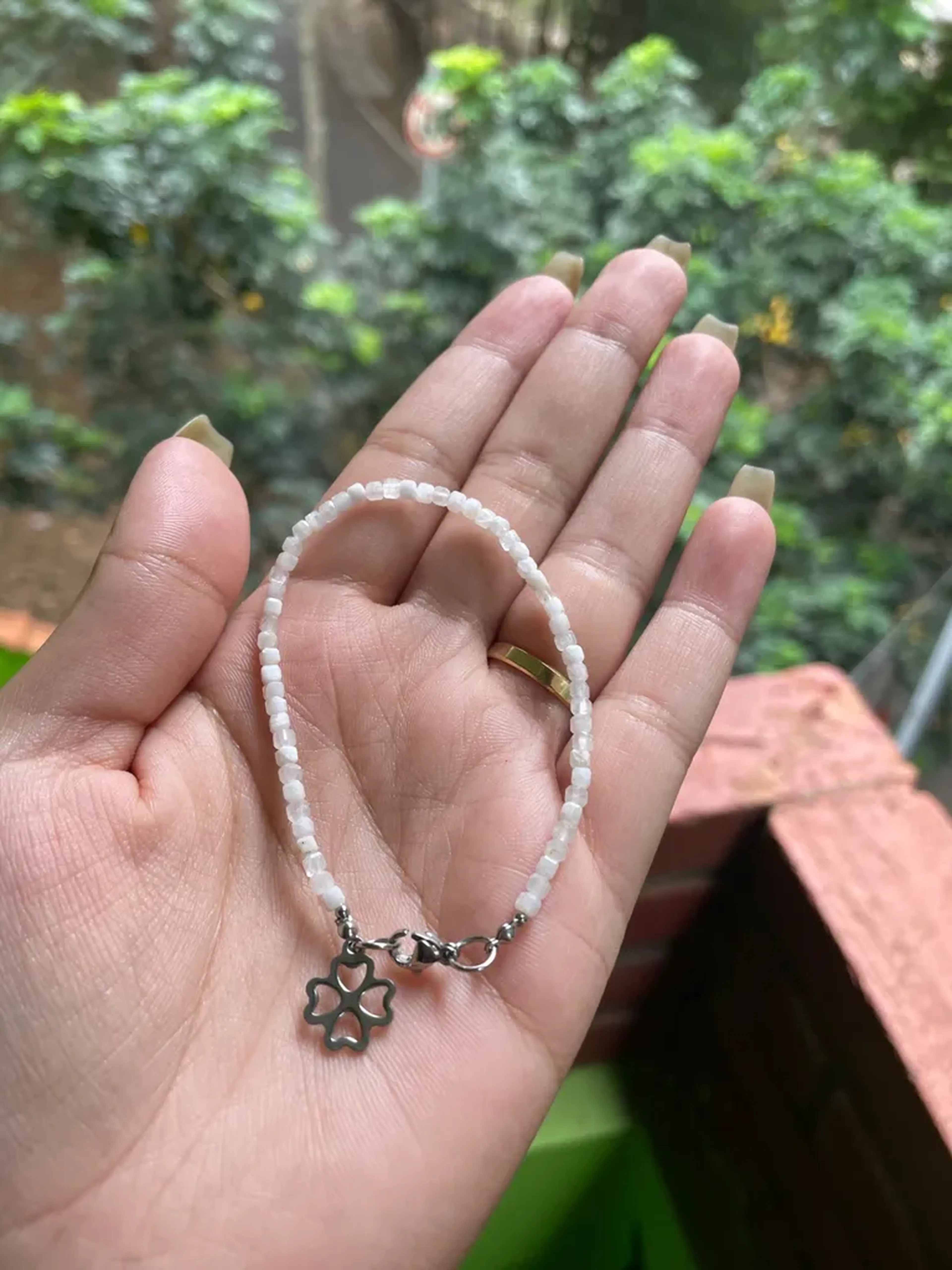 Pulseira Selenita 2mm imagem