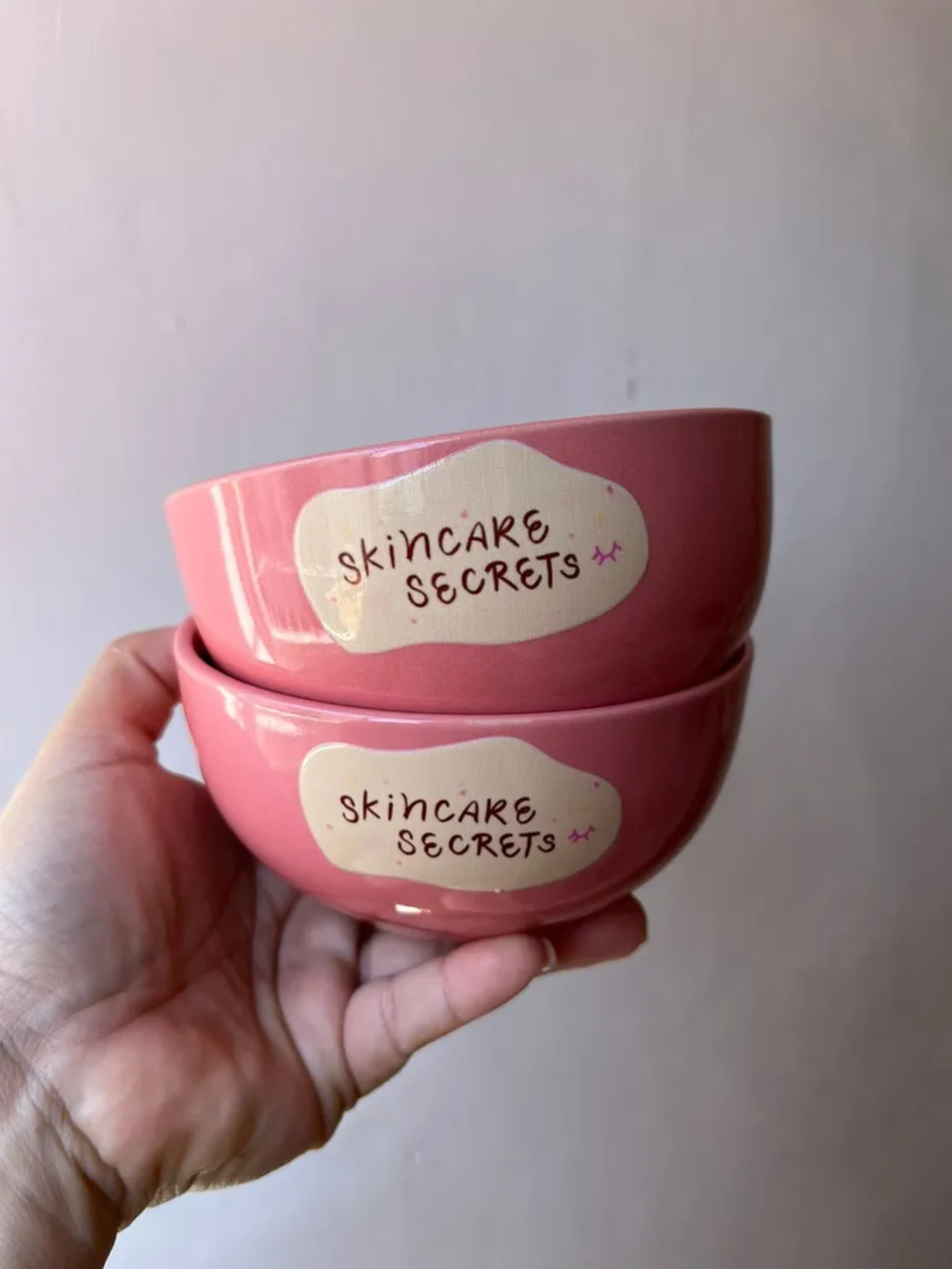 Cubeta Rosa Personalizada - G imagem