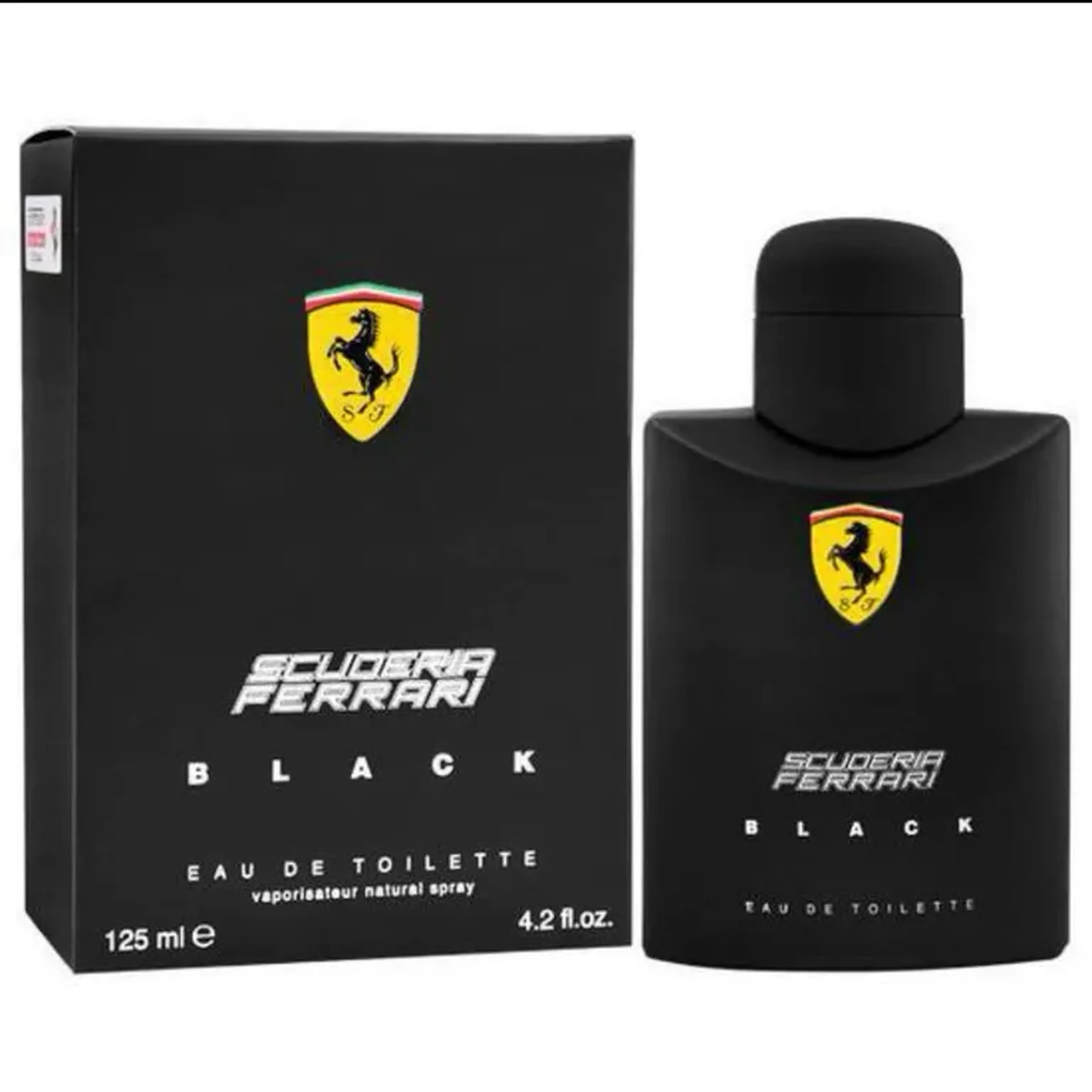 Perfume Ferrari Scuderia Black Eau de Toilette Masculino 125ML imagem