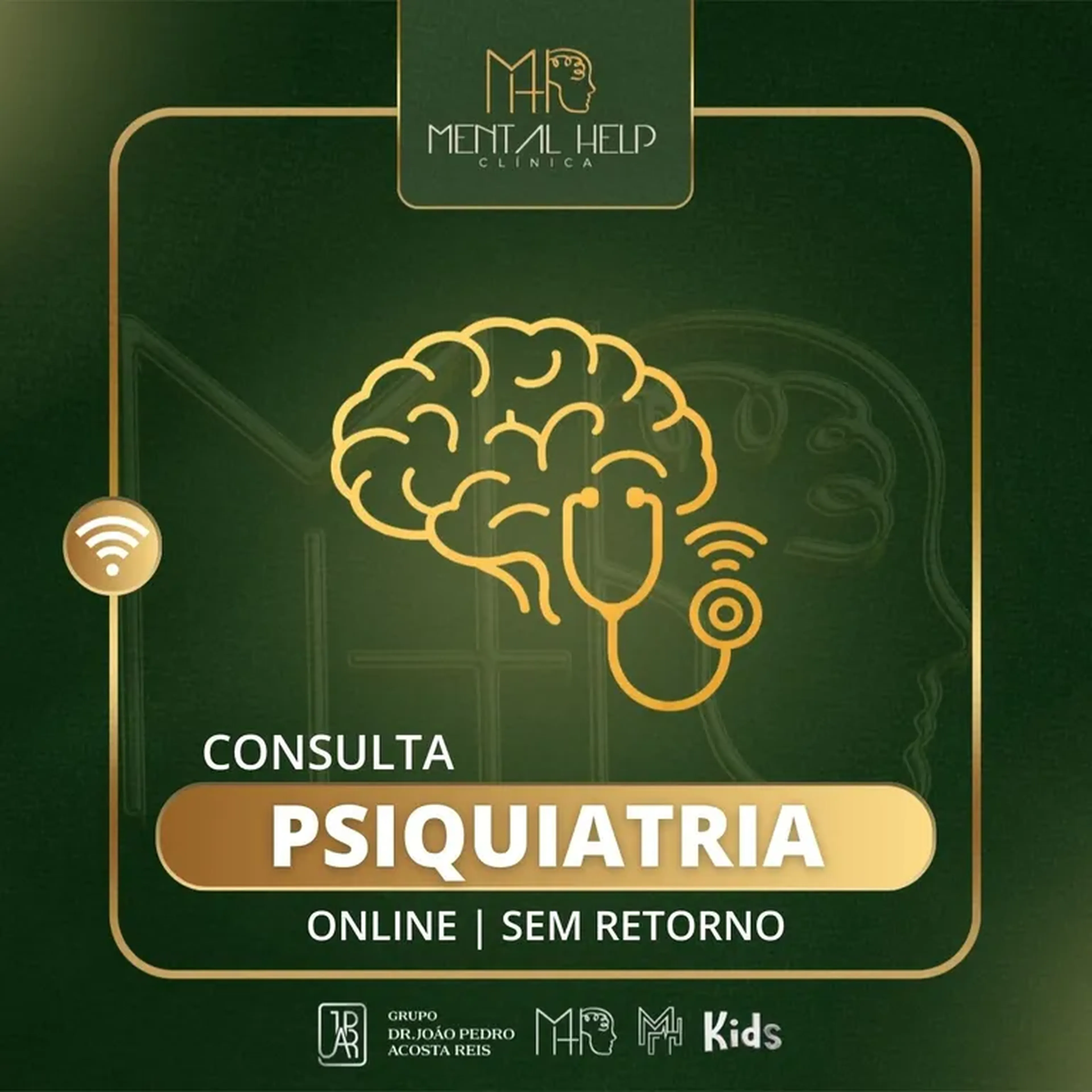 Consulta Psiquiatra - ONLINE (SEM RETORNO) imagem