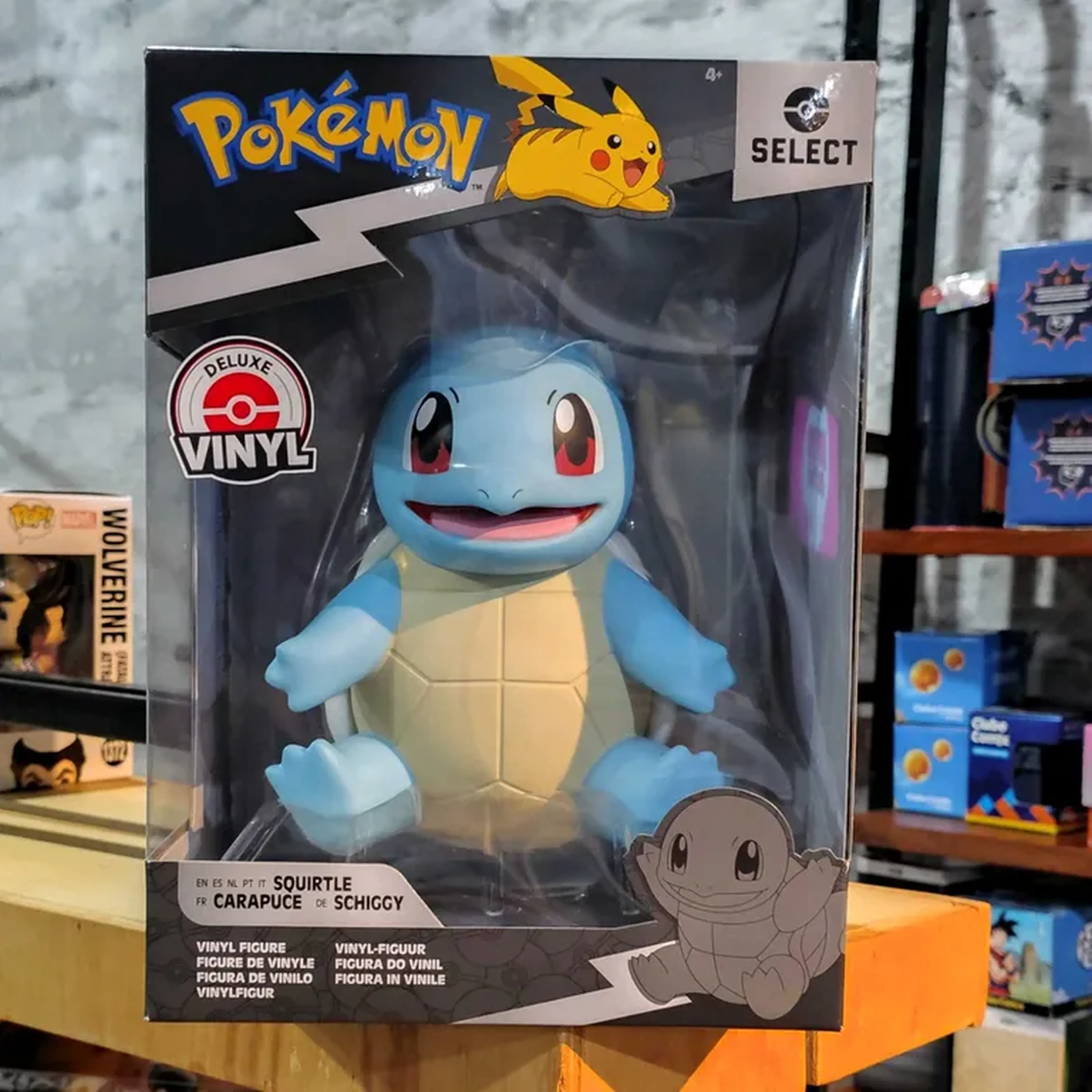 figura pokémon vinil 20cm imagem