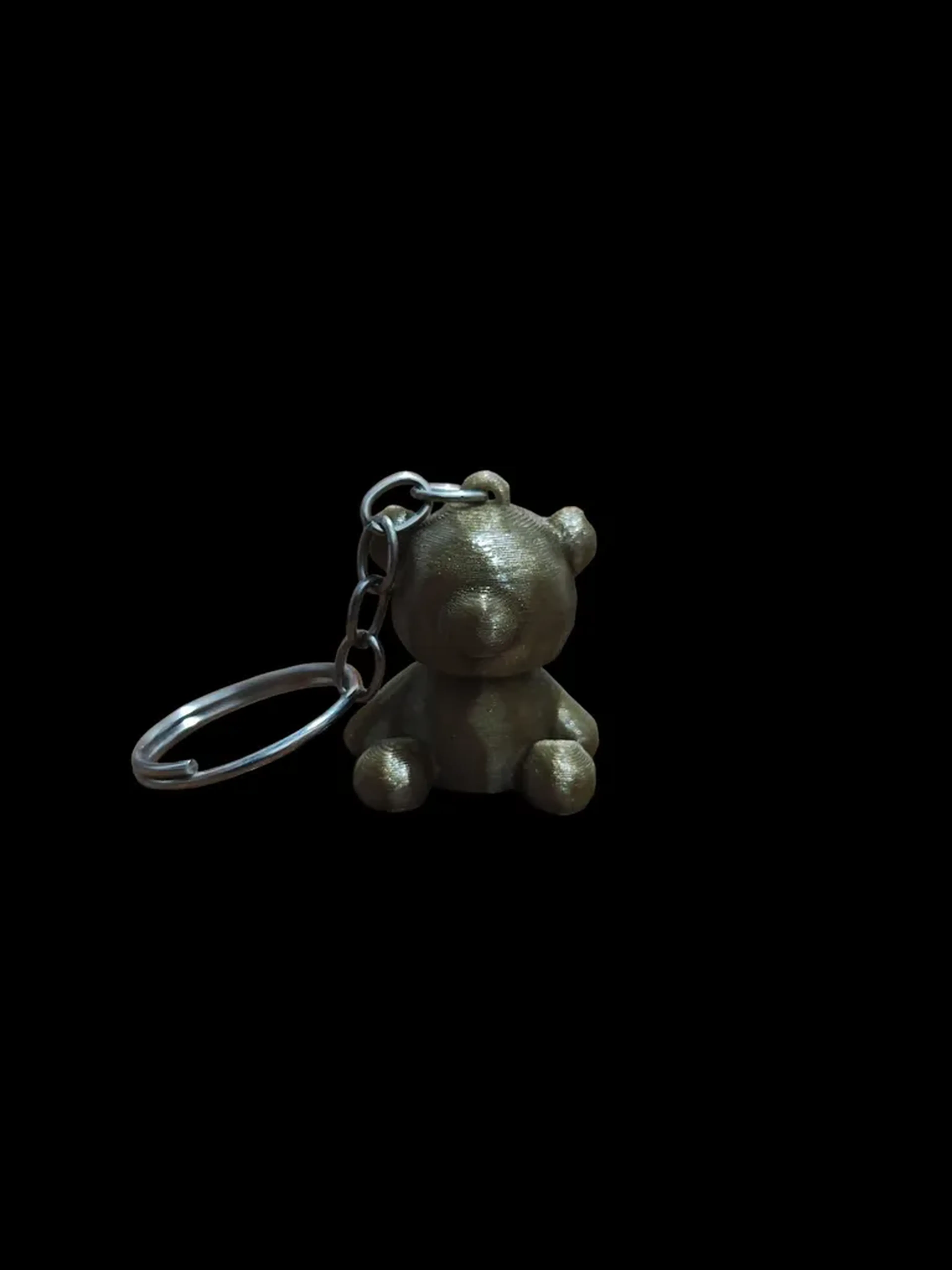 Chaveiro de urso sentado imagem