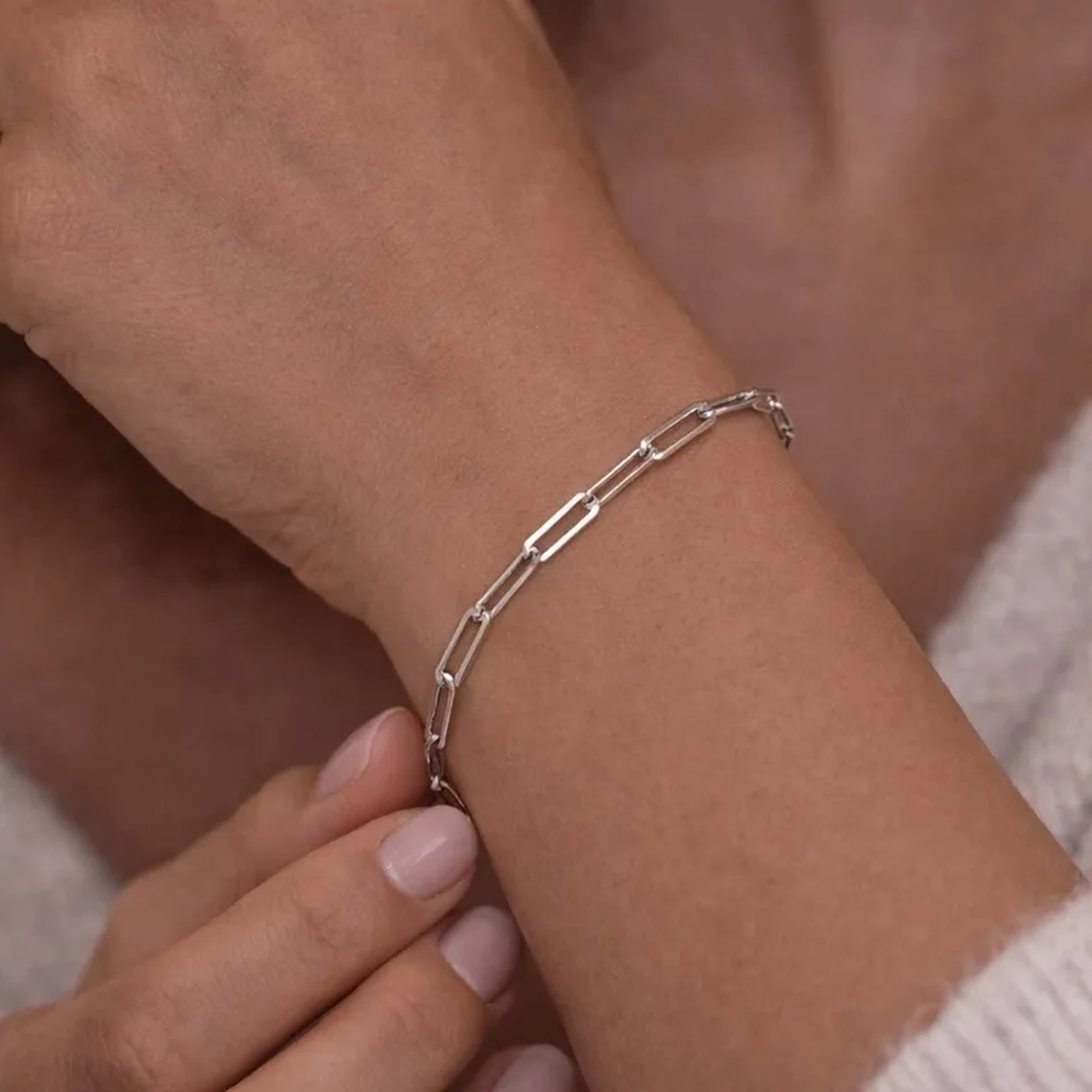 Pulseira Elos (prata) imagem