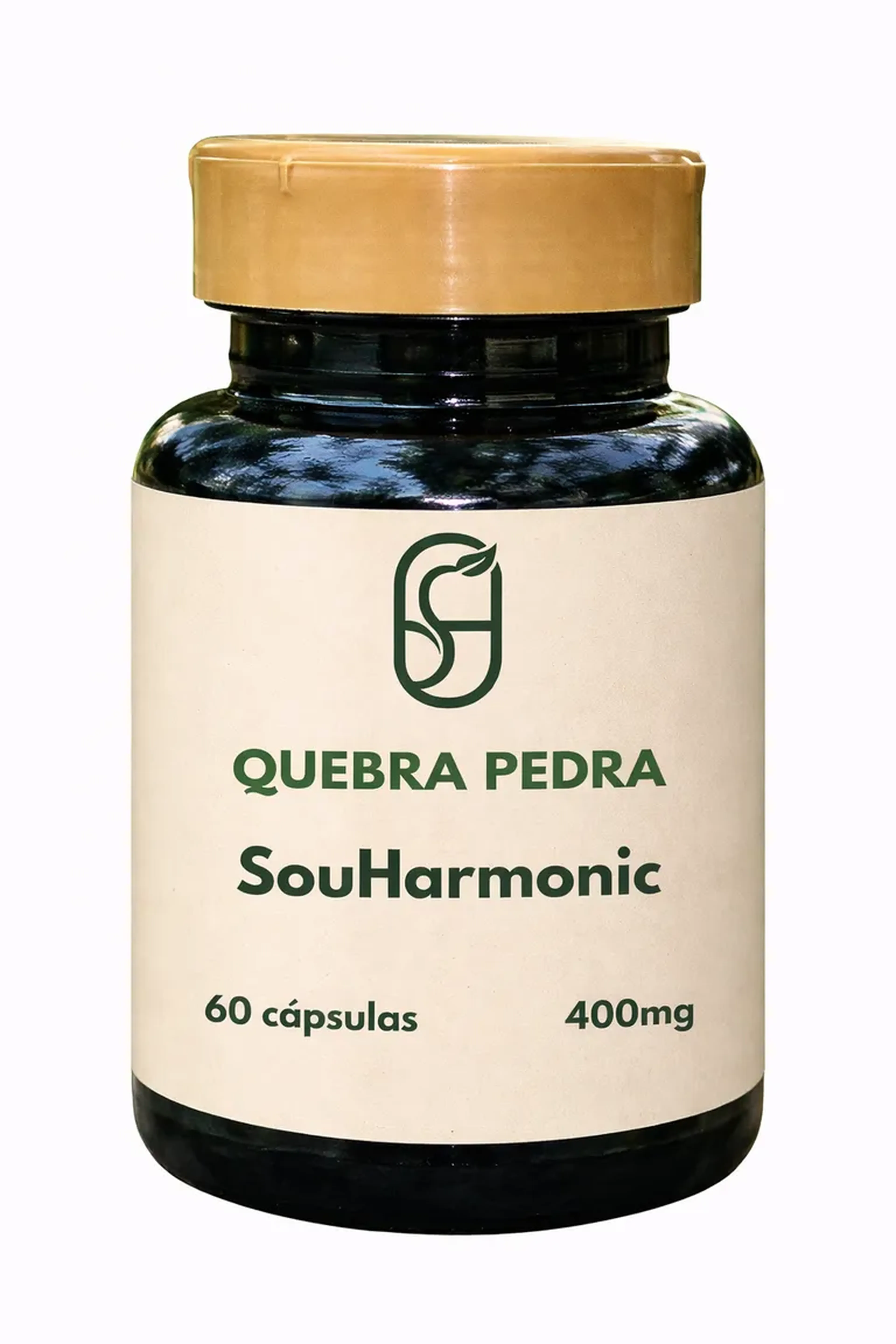 QUEBRA PEDRA - POTE COM 60 UNIDADES DE 400MG imagem
