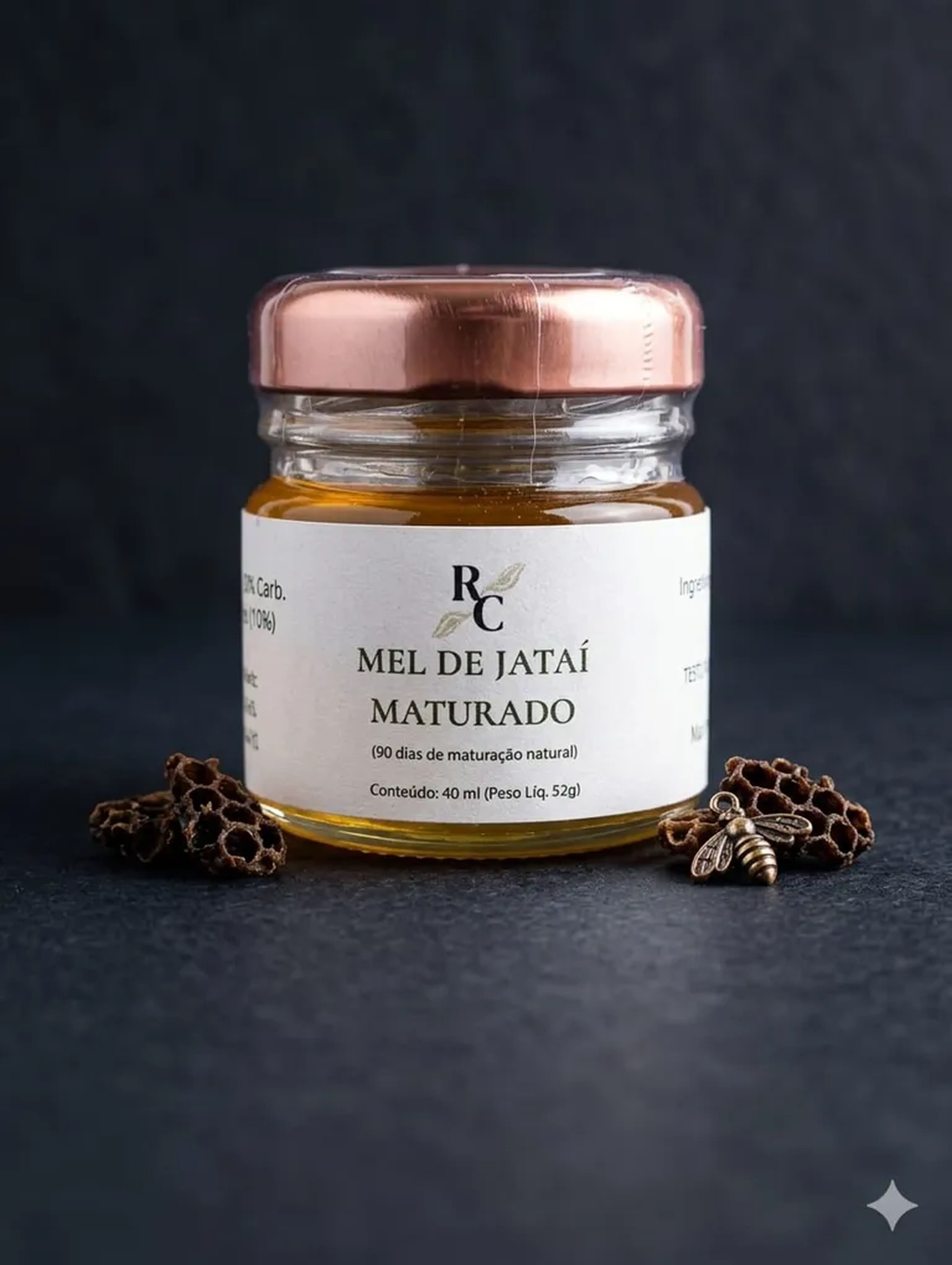 Mel Puro de Jataí 40ml imagem