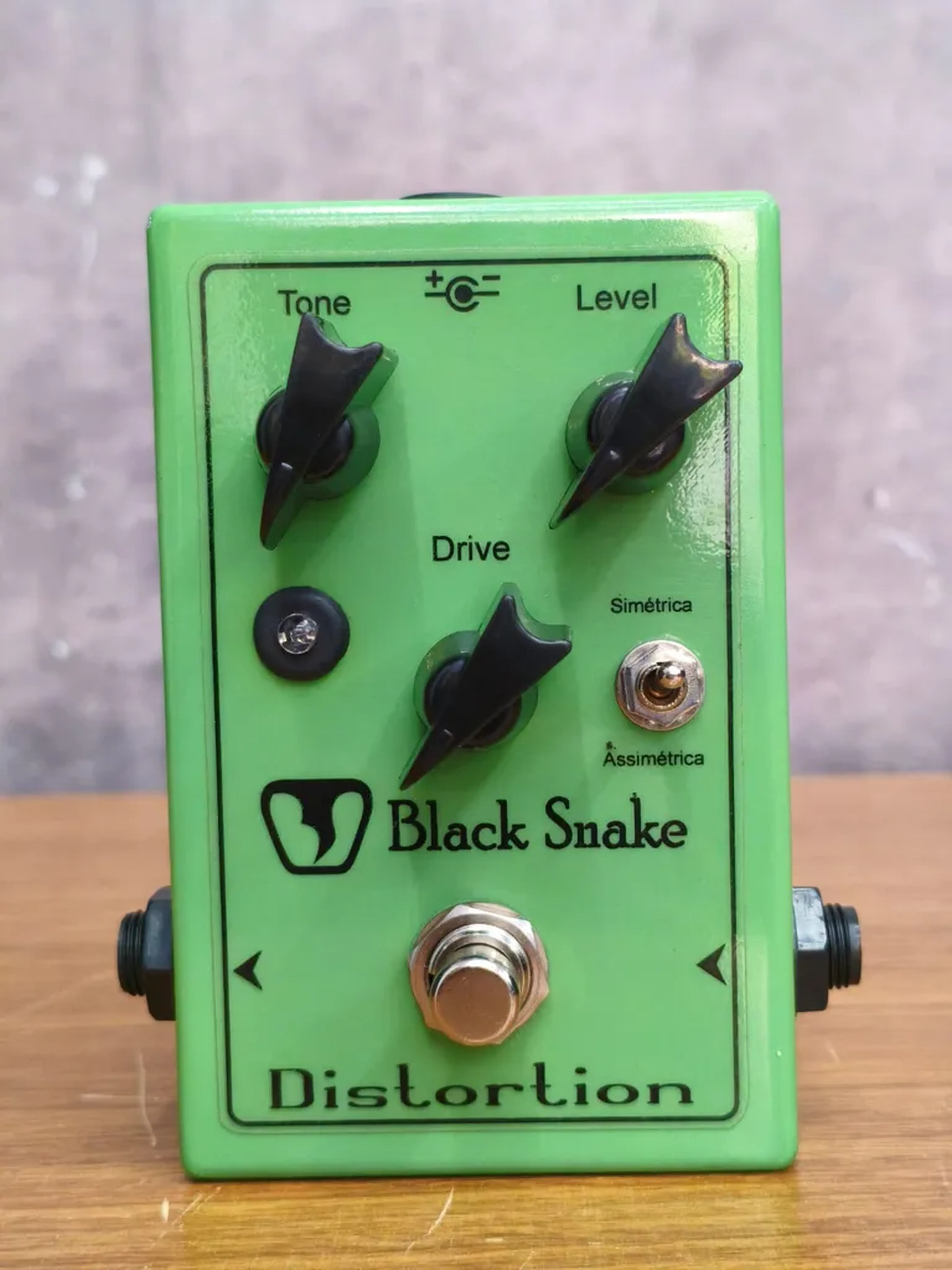 Pedal Black Snake Distortion - usado imagem