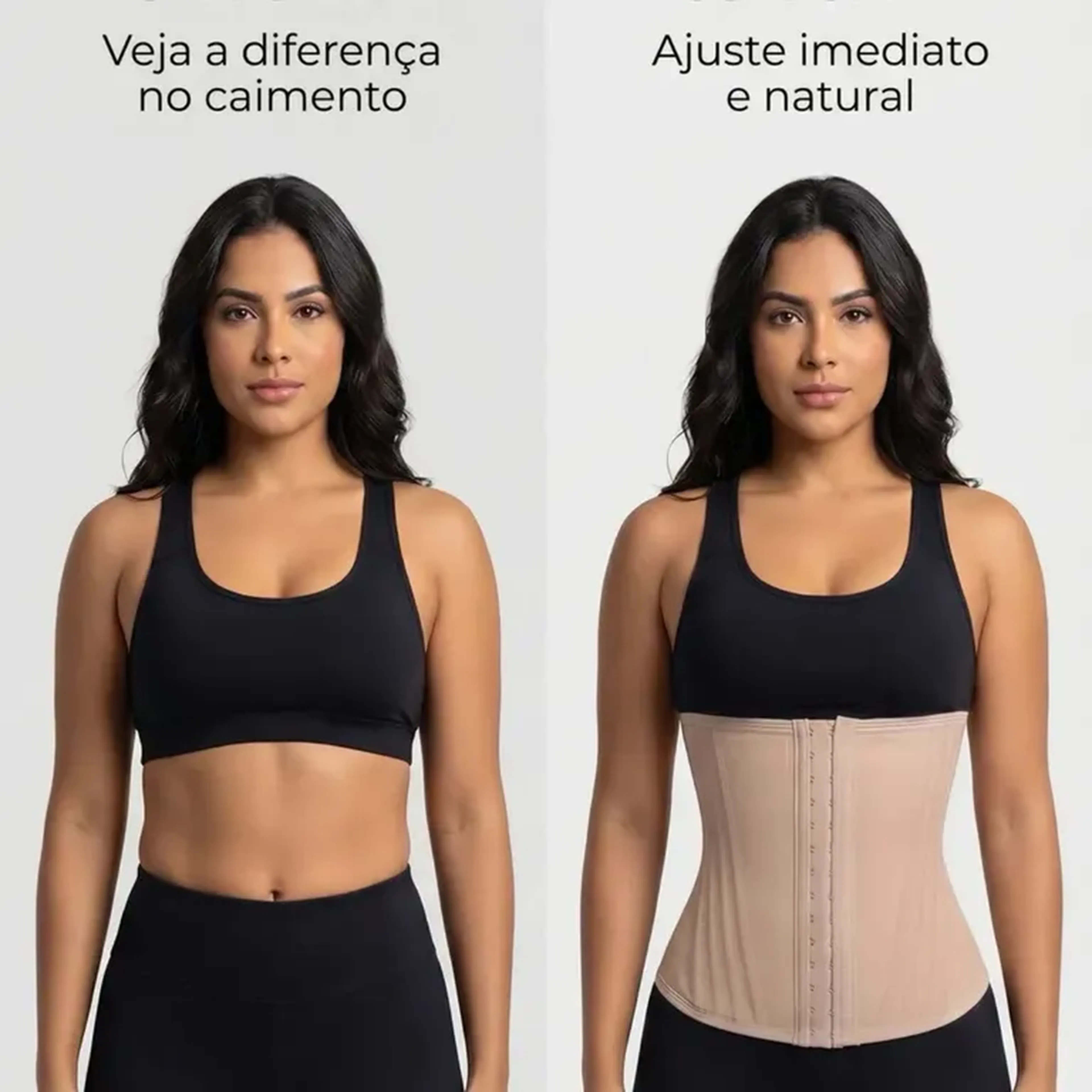 Cinta 16 Barbatanas Modeladora tipo Corselet imagem