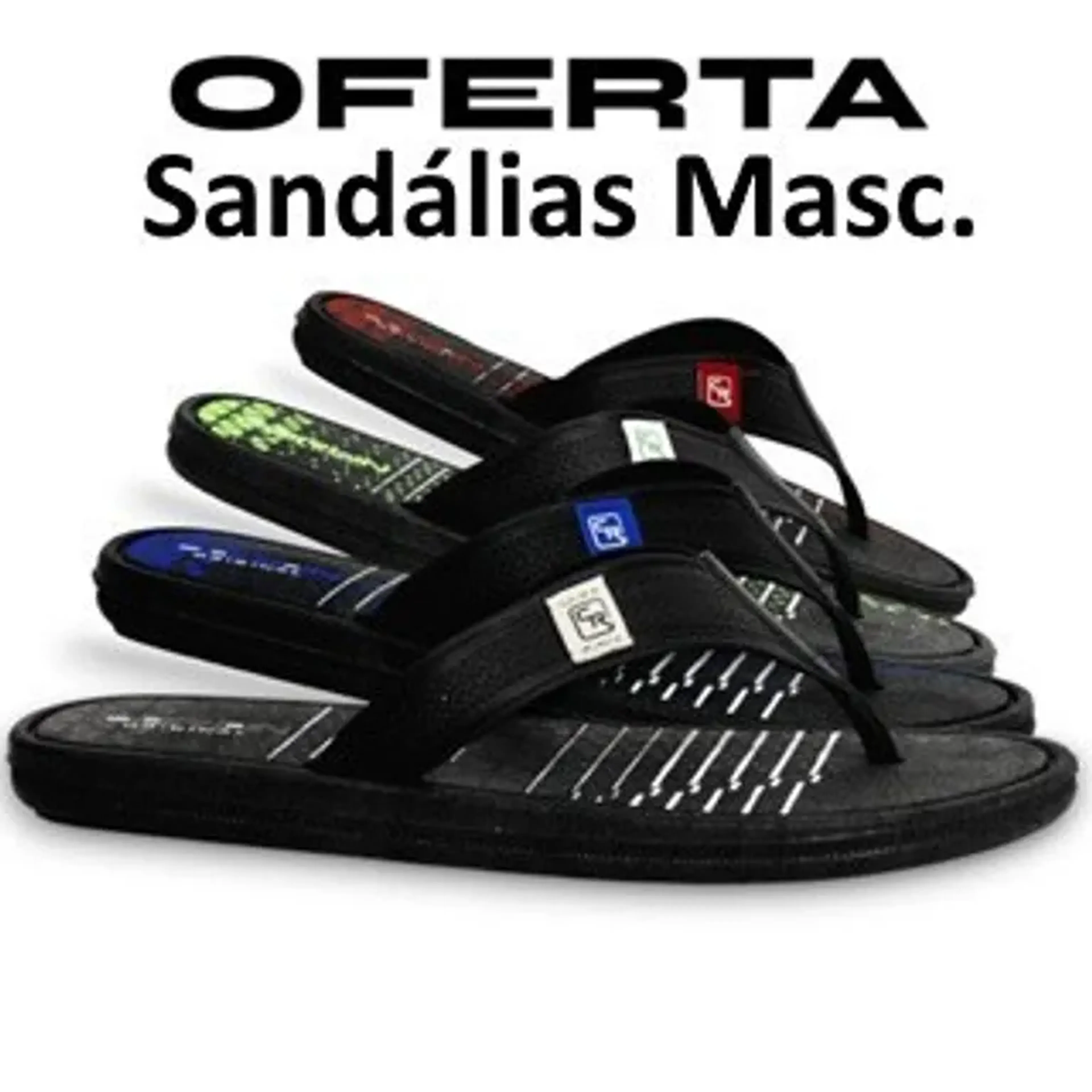 Sandálias Masc. 35 - 36 | 36 - 37 | 39 - 40 imagem