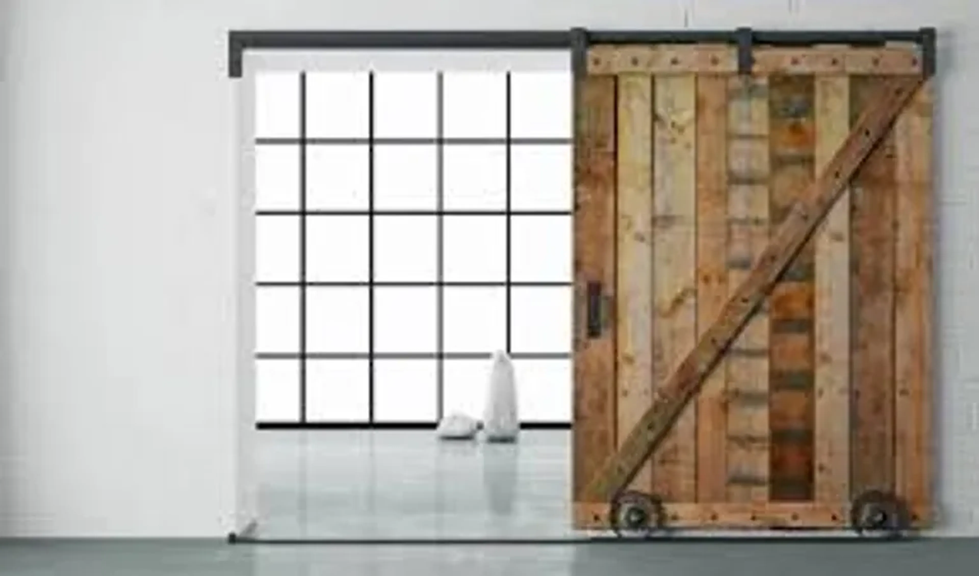 Instalação porta modelo celeiro correr 60 70 90 imagem
