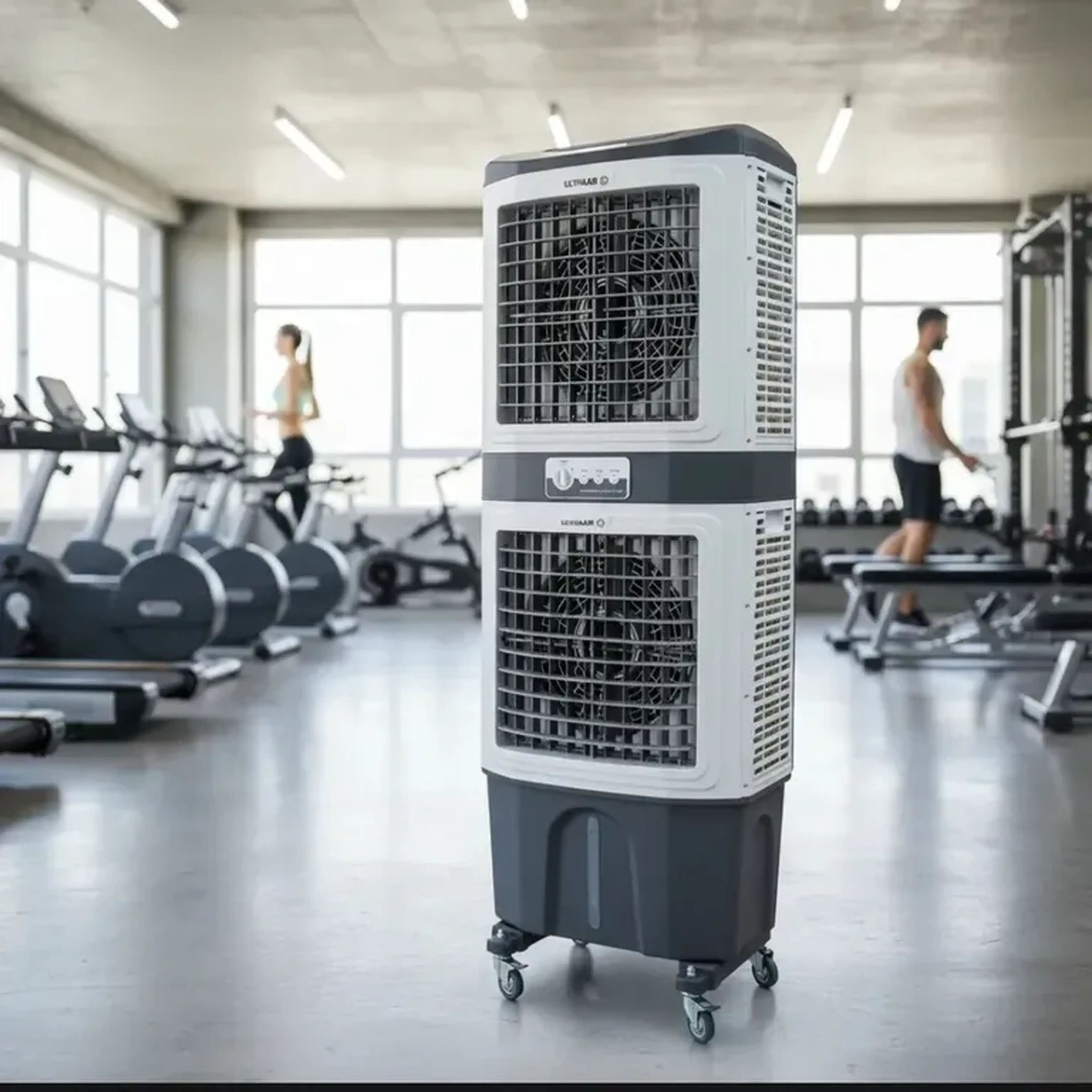 Climatizador Evaporativo Portátil 2 Ventiladores para até 120m² imagem