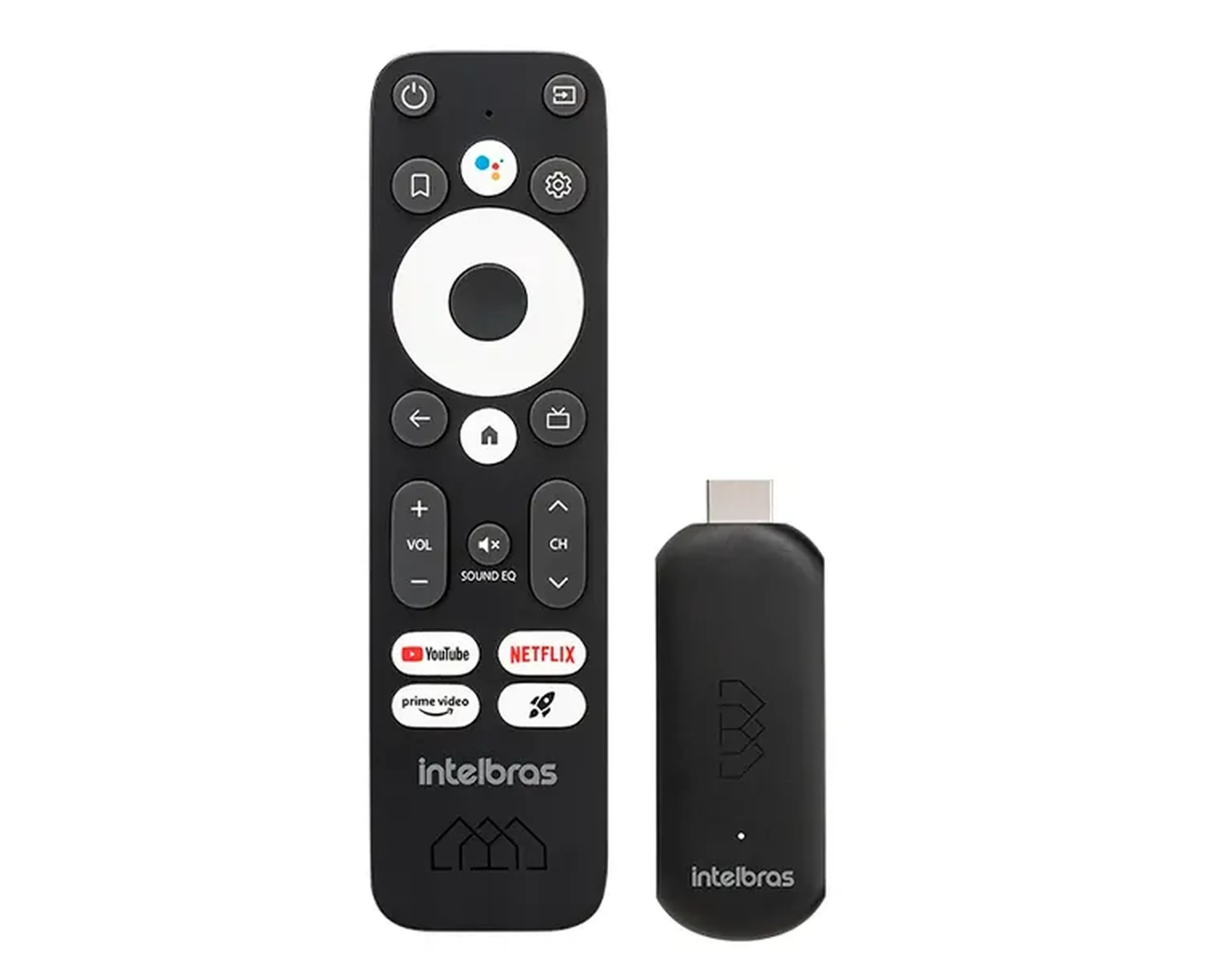 Smart Tv Stick Android Full Hd Intelbras Portatil Wifi imagem